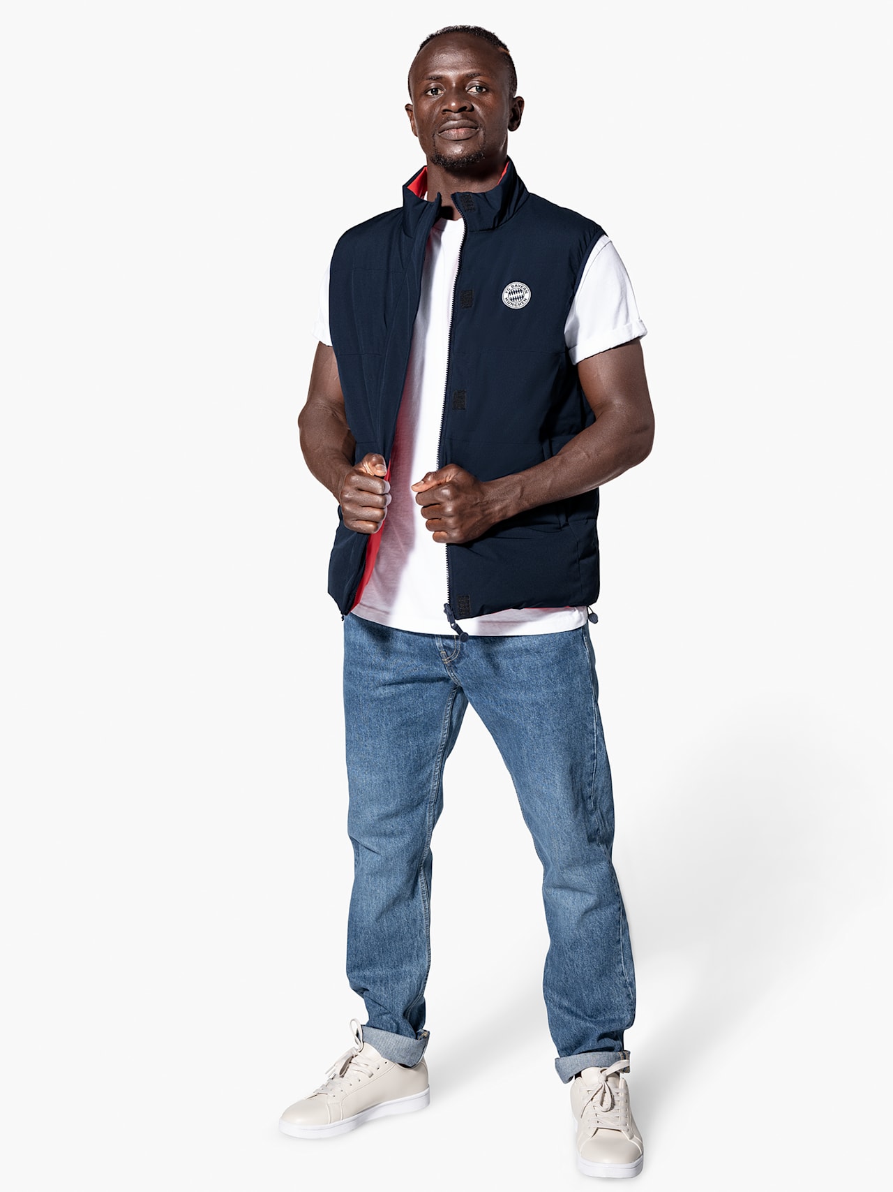 Gilet de stade réversible detail 4