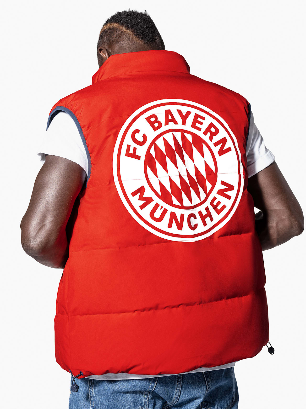 Gilet de stade réversible detail 6