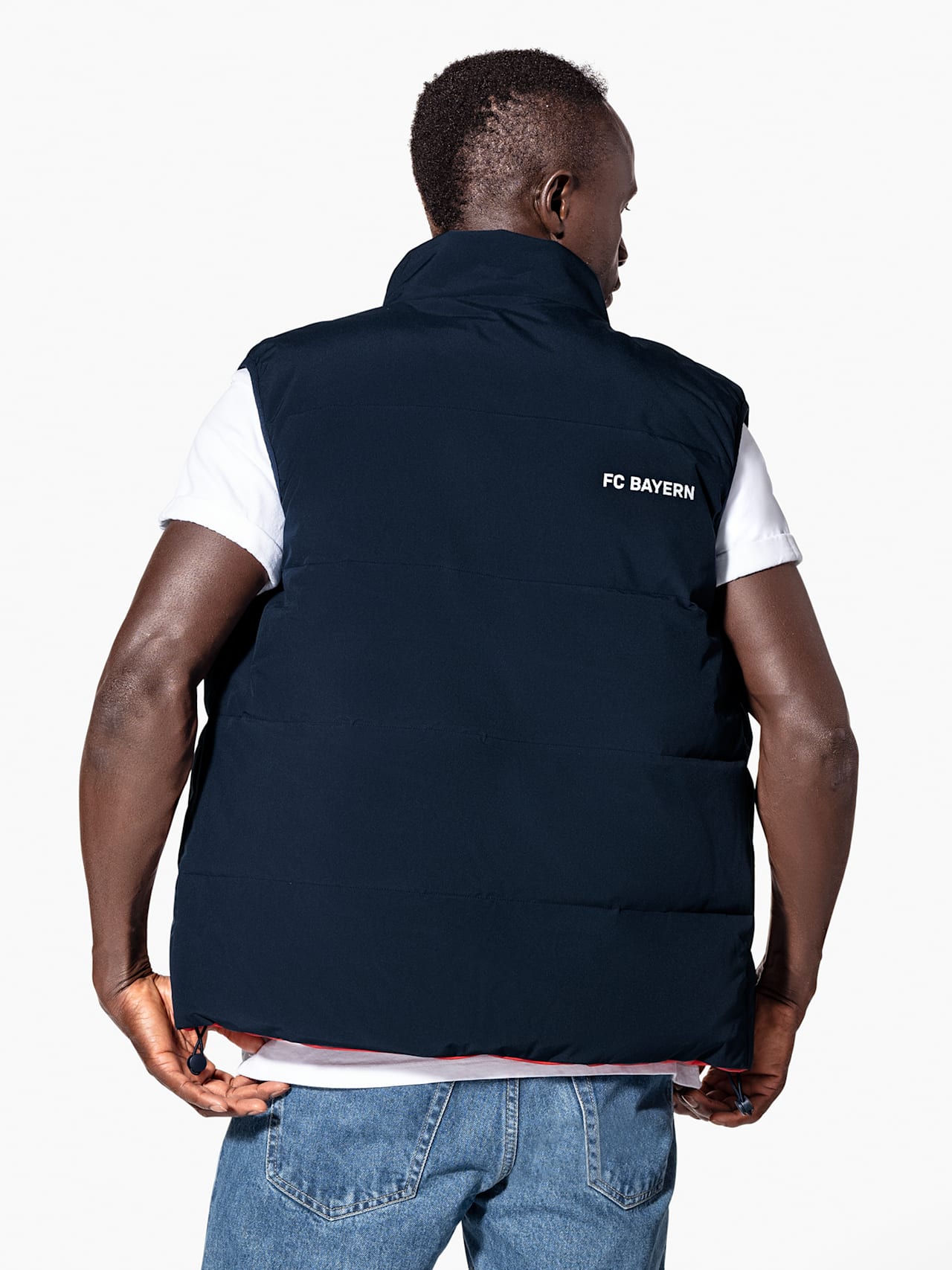 Gilet de stade réversible detail 7