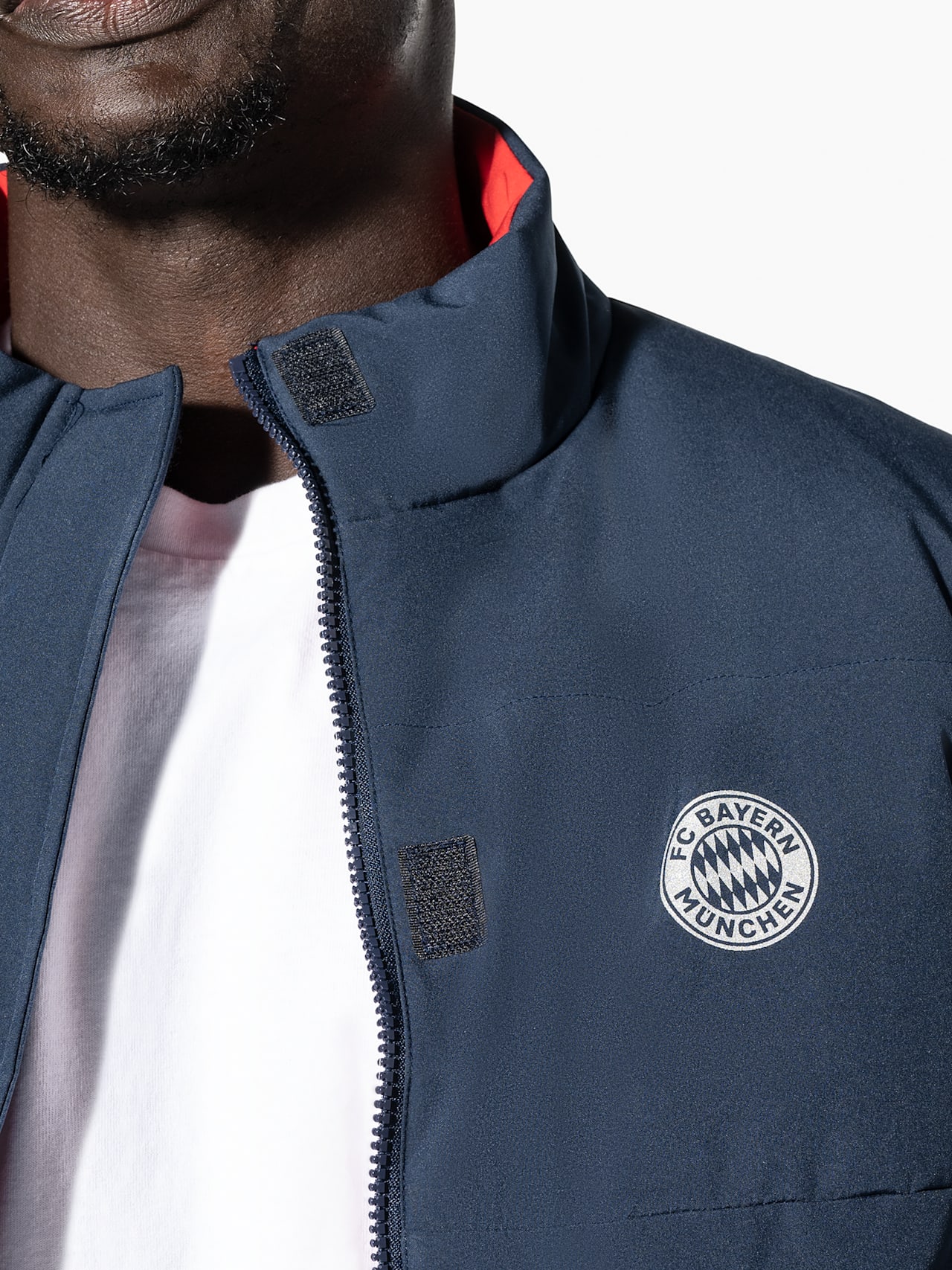 Gilet de stade réversible detail 9