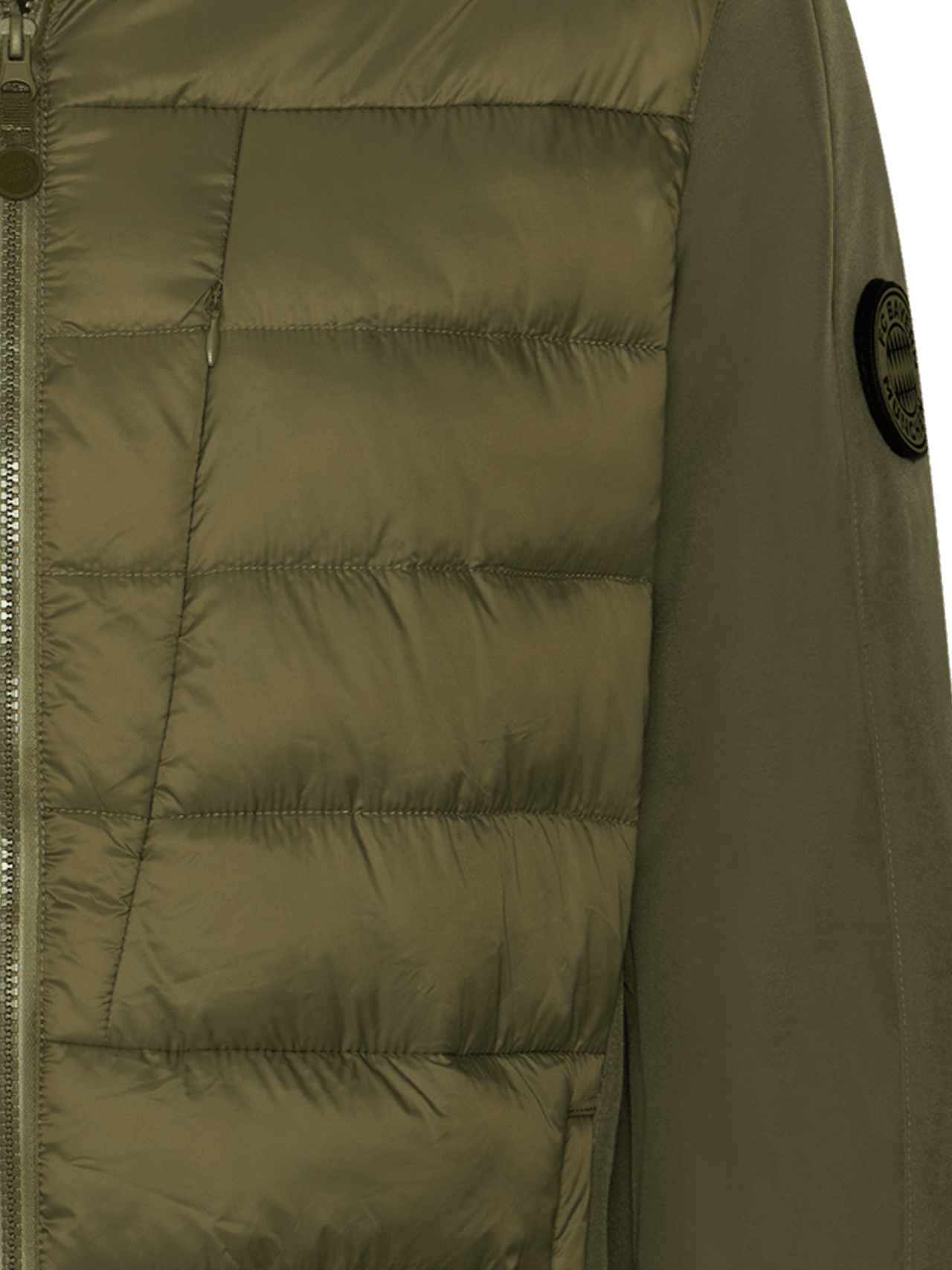 Hybridjacke detail 3