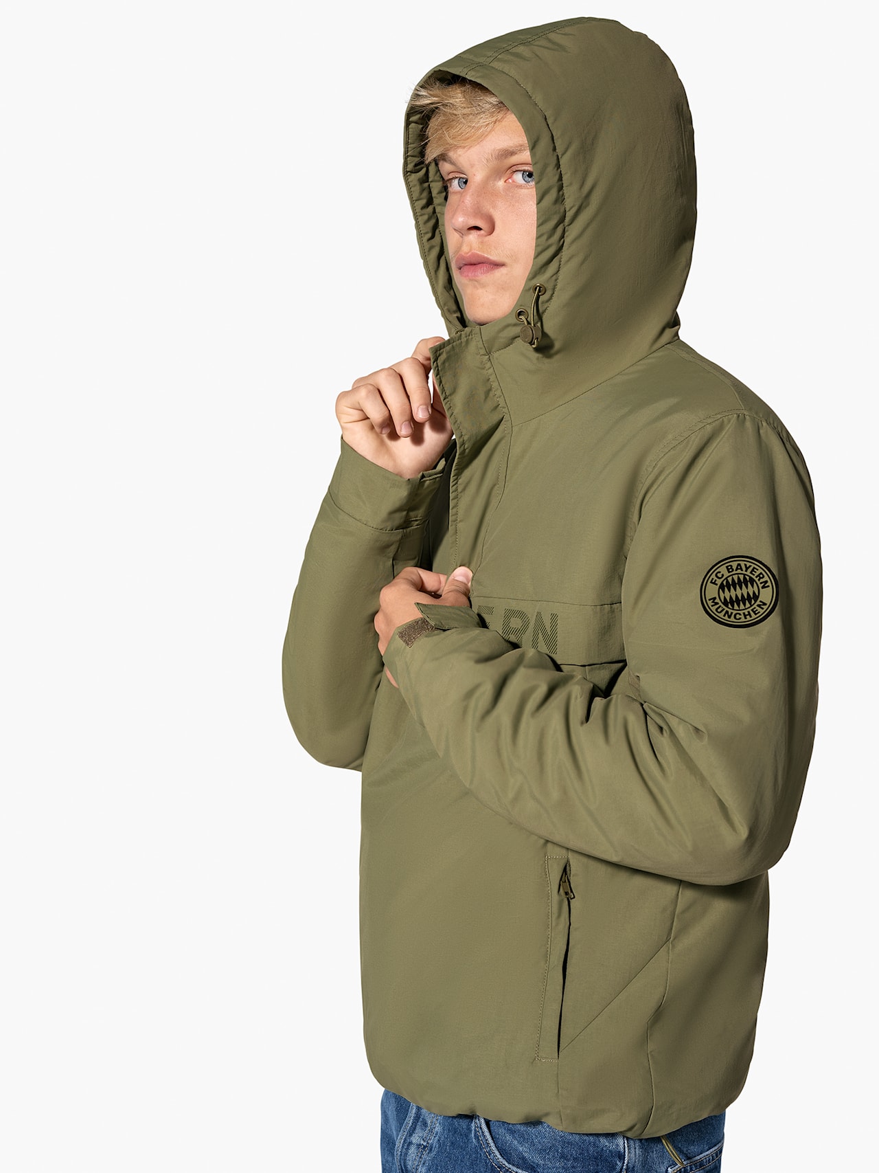 Half-Zip Outdoorjacke detail 5