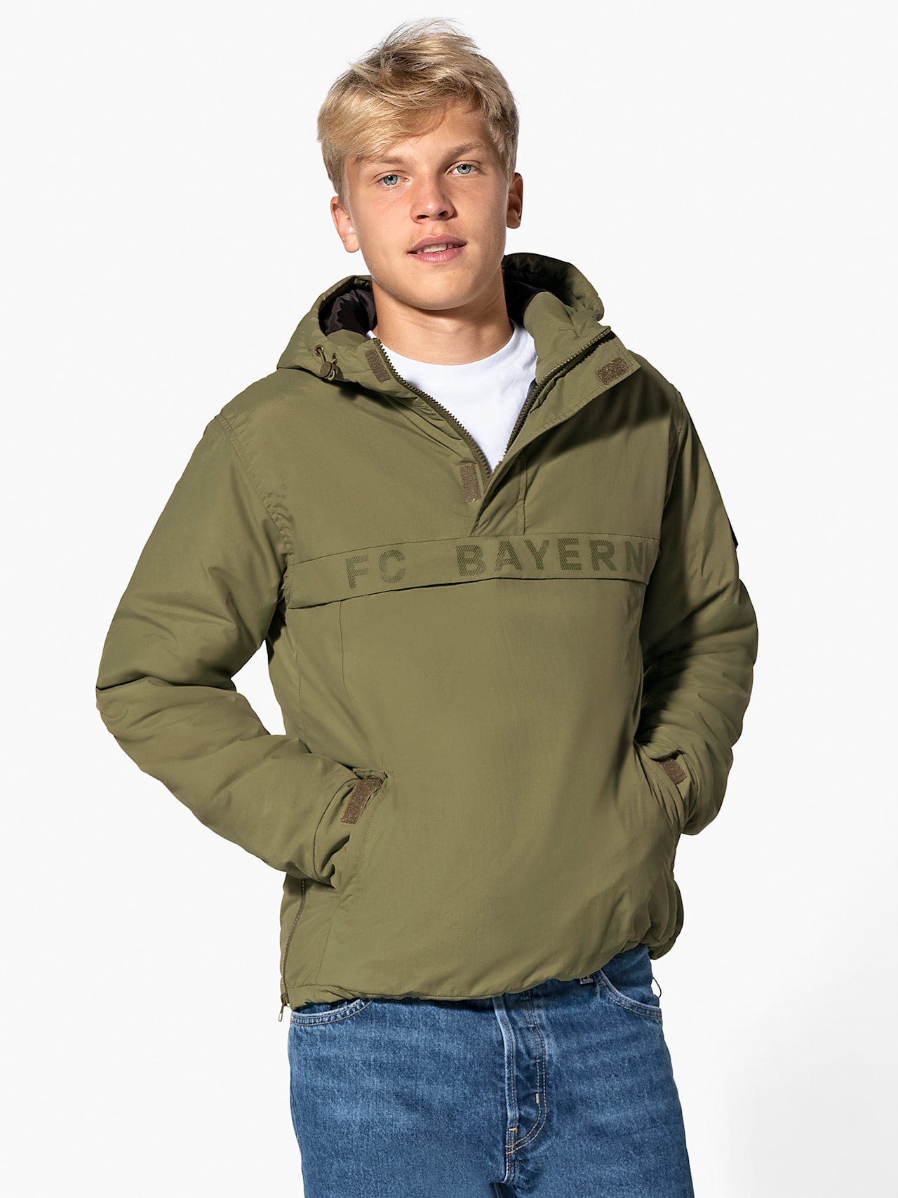 Half-Zip Outdoorjacke detail 6