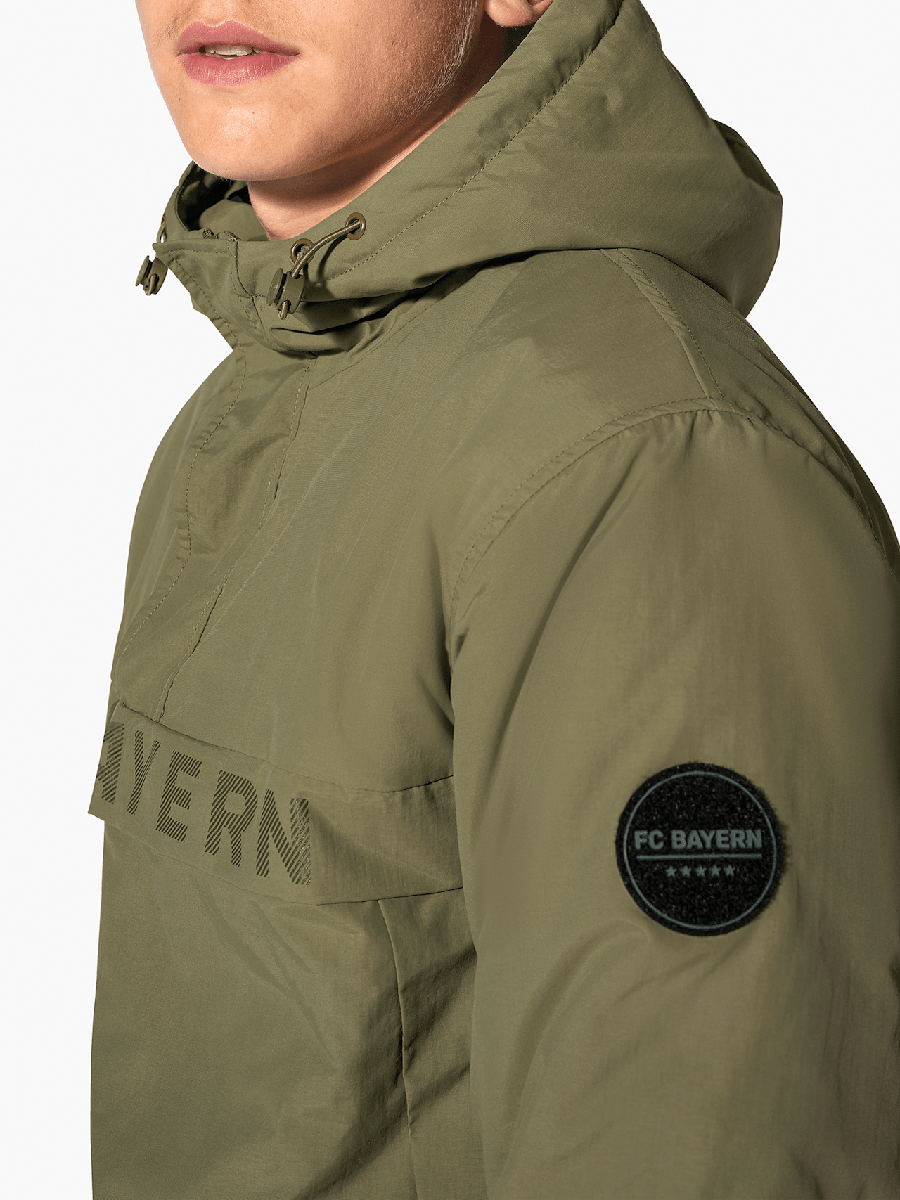 Half-Zip Outdoorjacke detail 8
