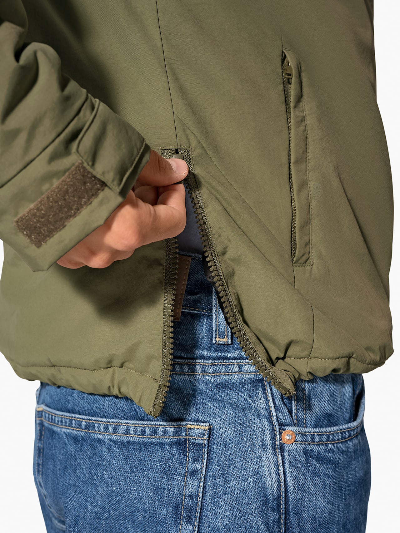 Half-Zip Outdoorjacke detail 9