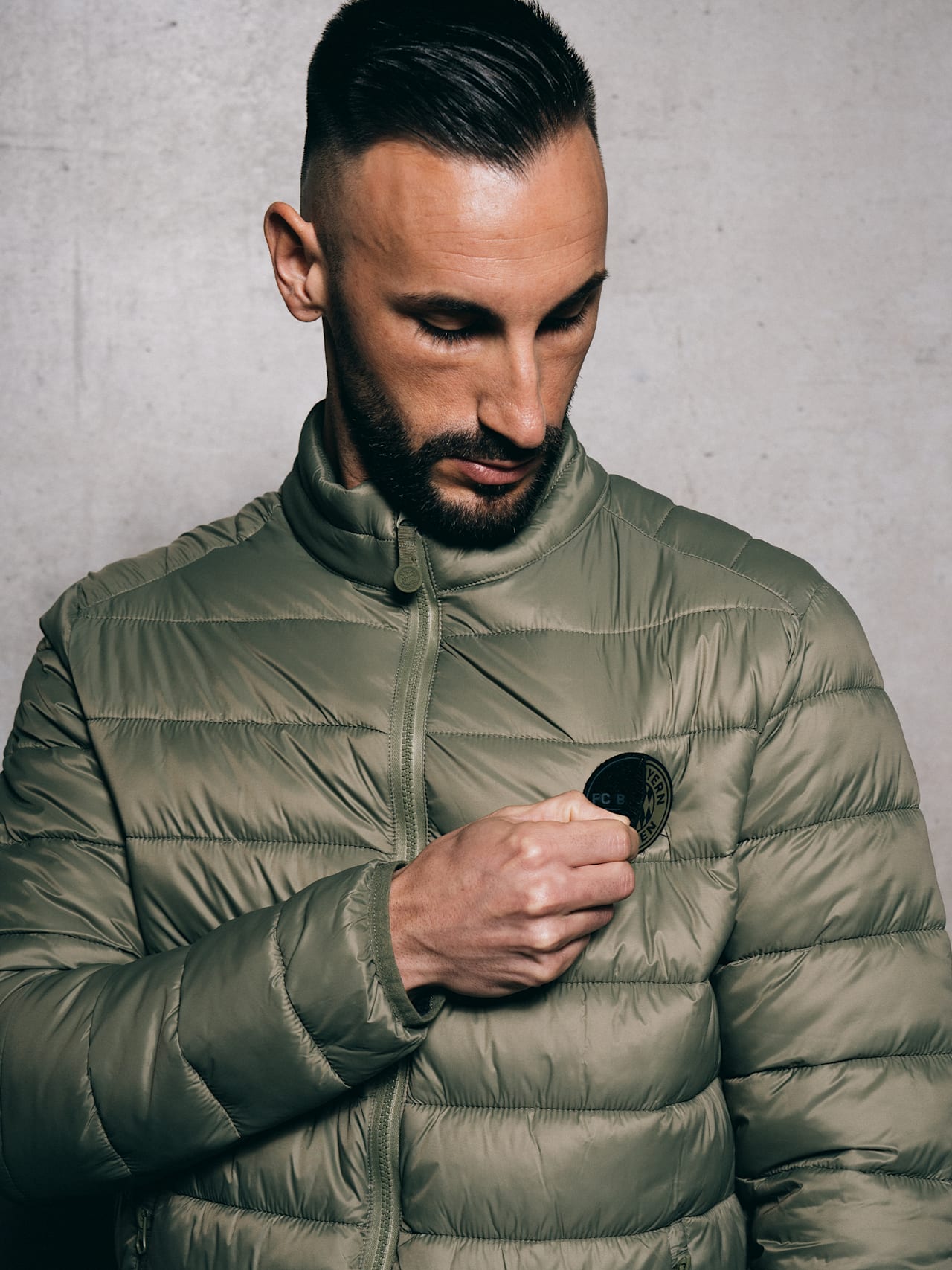 Steppjacke detail 6