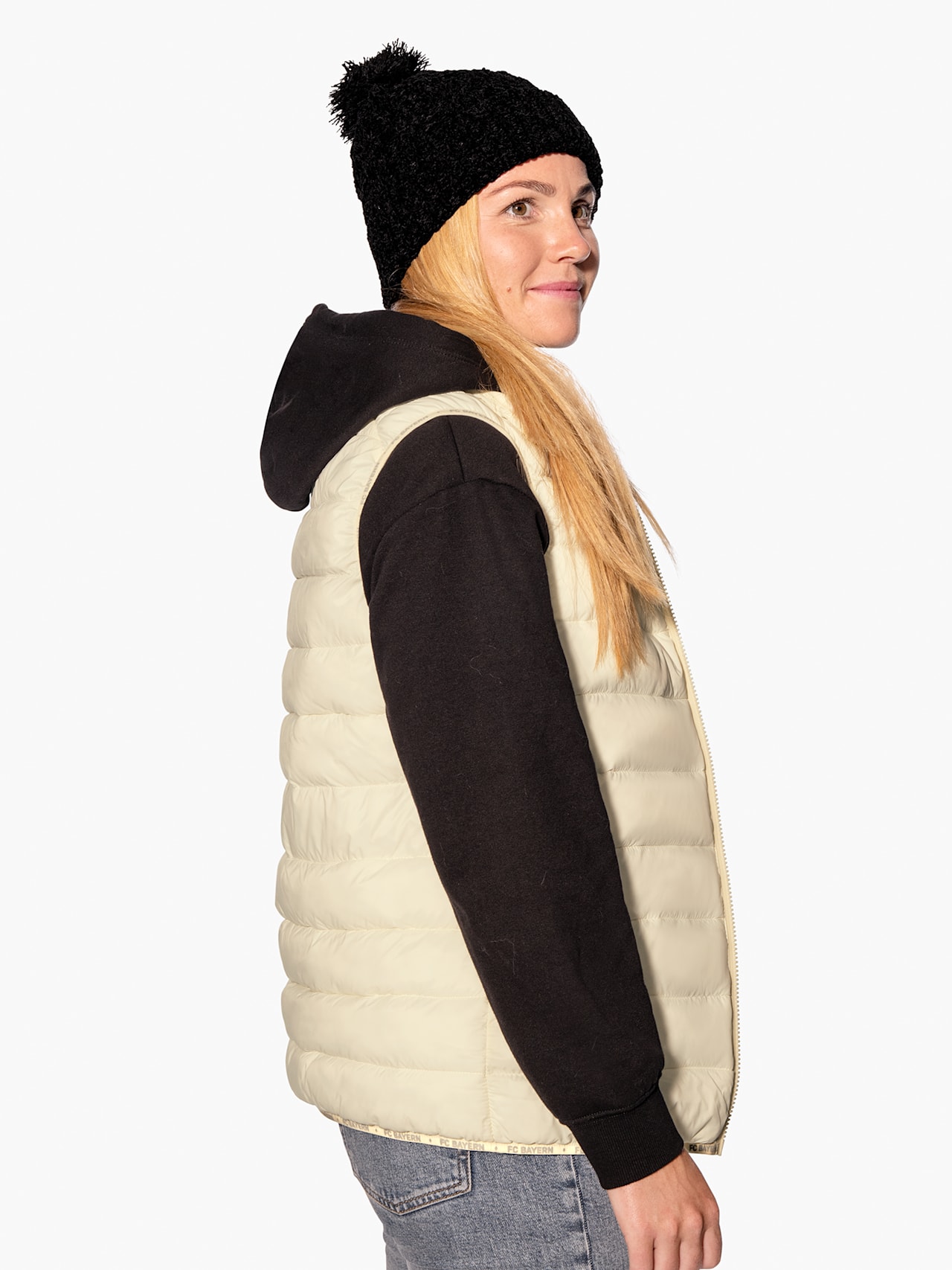 Gilet trapuntato detail 4