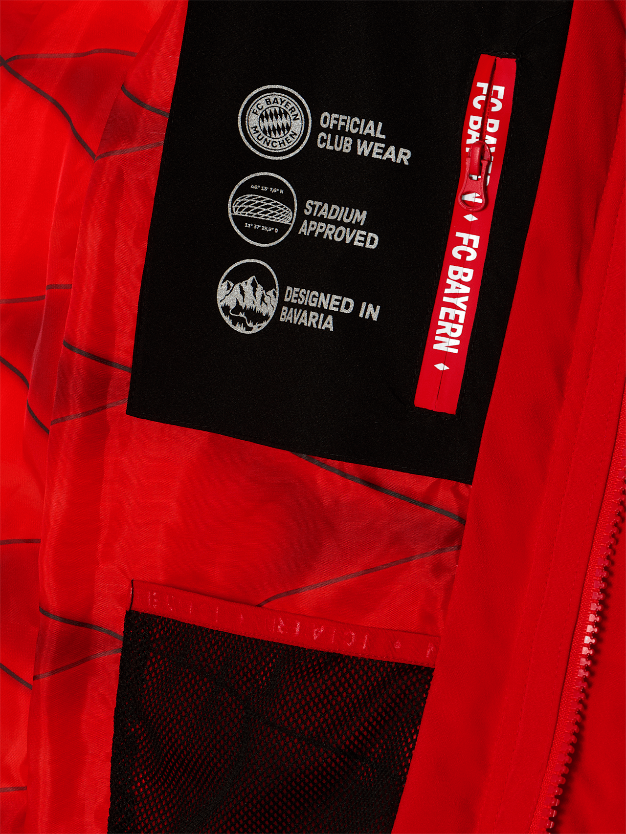 Stadionjacke Allianz Arena detail 4