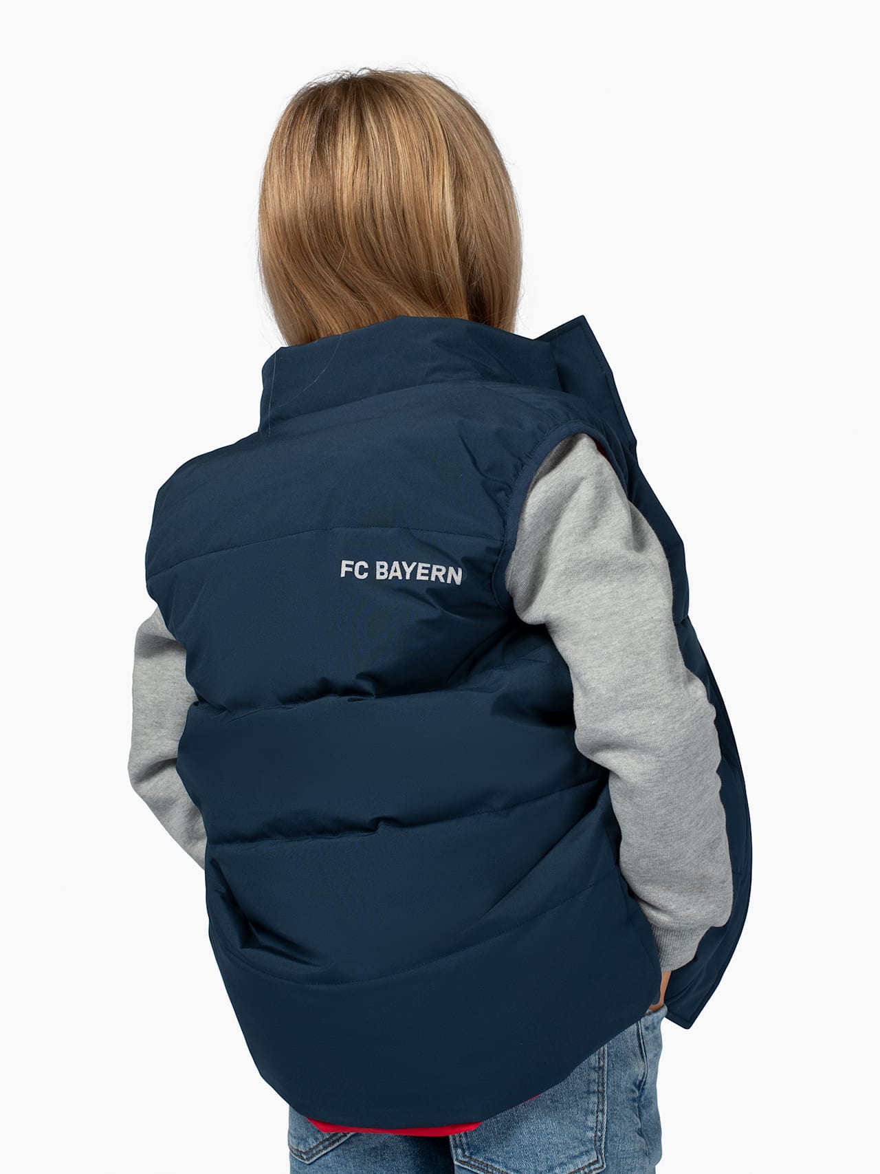 Gilet da stadio double face detail 5