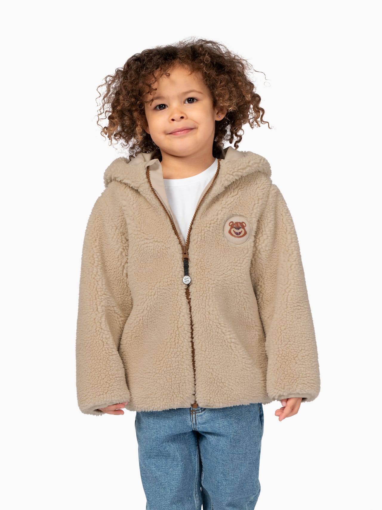Teddy Fleecejacke Berni detail 3
