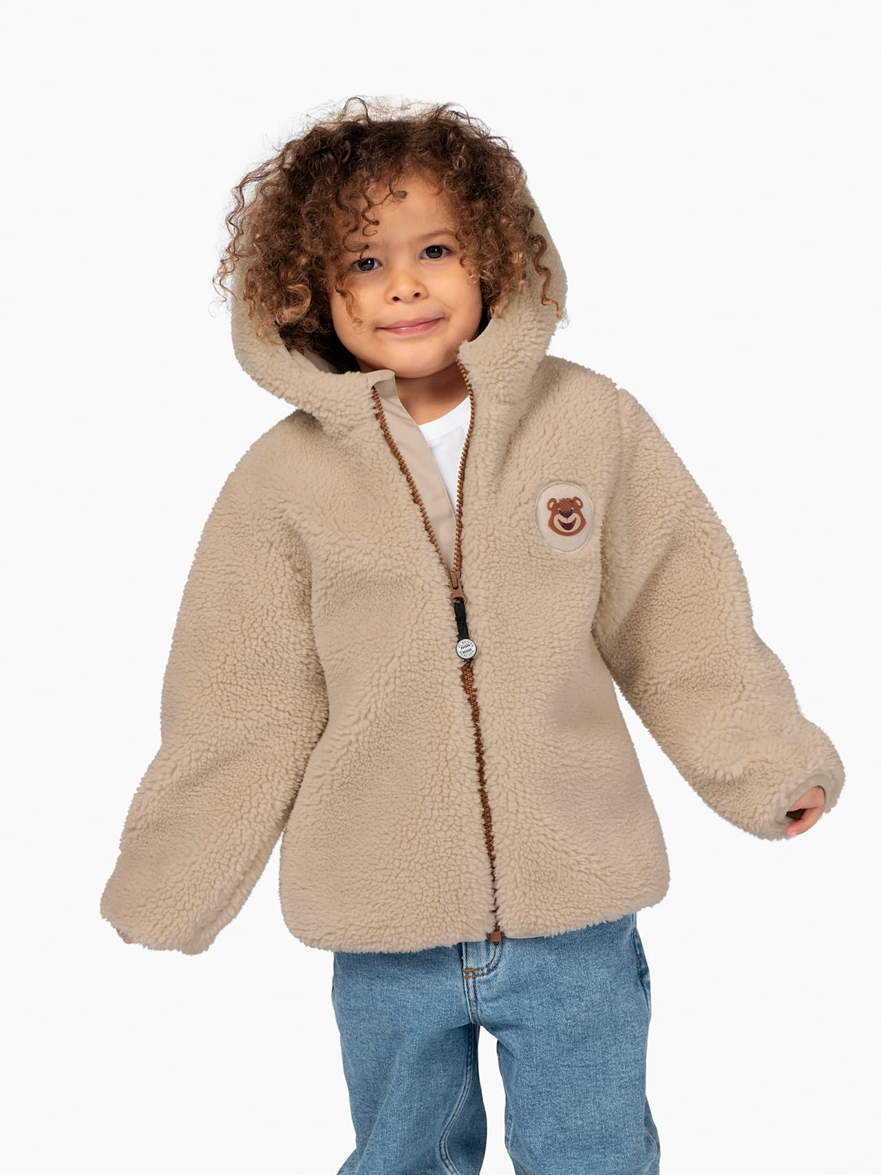 Teddy Fleecejacke Berni detail 4