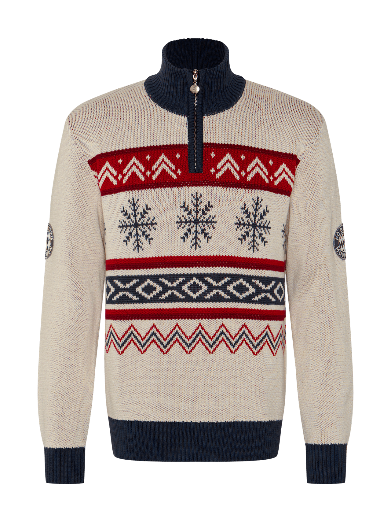 Strickpullover Norweger detail 1