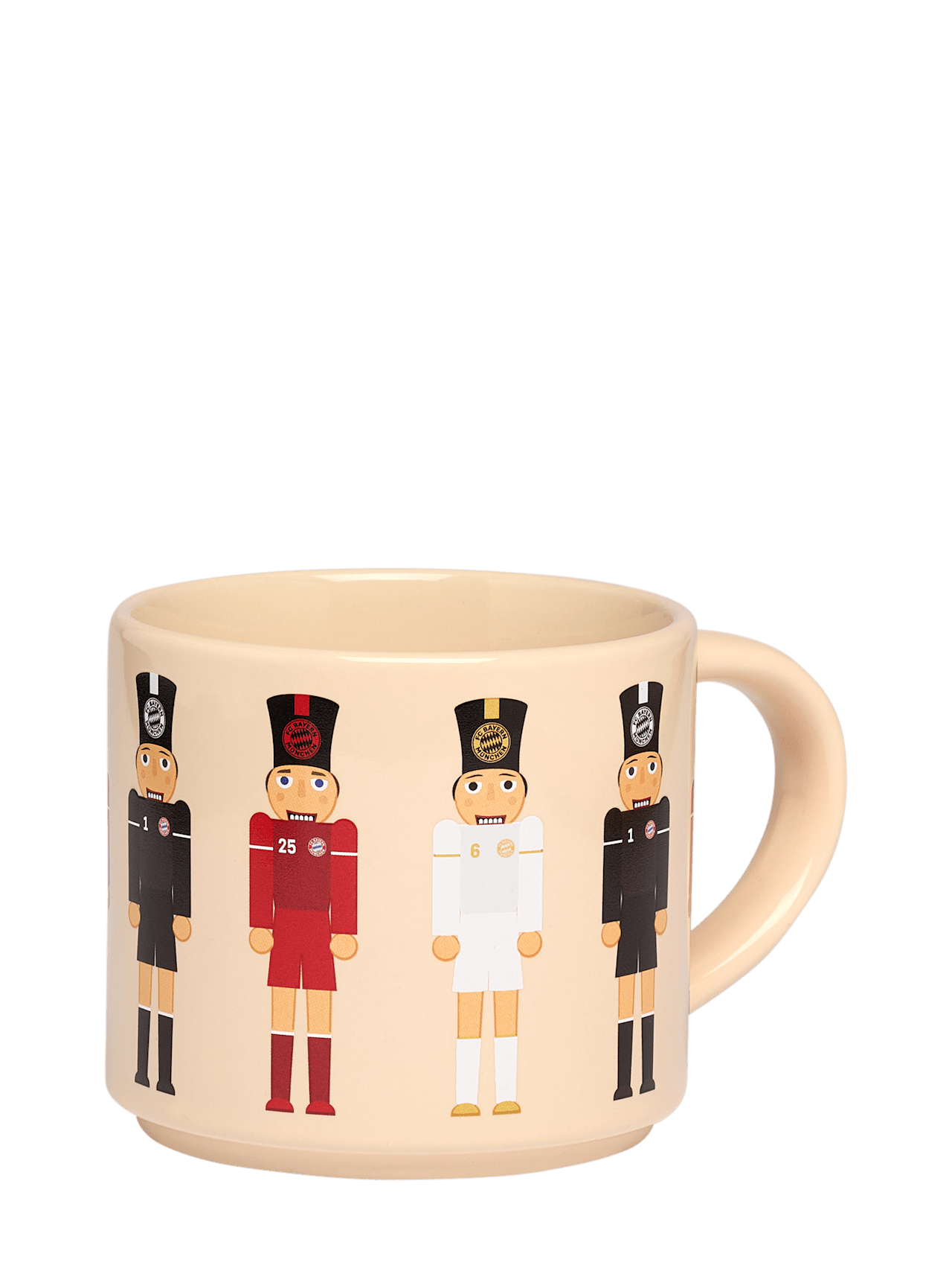 Taza navideña de cascanueces detail 1