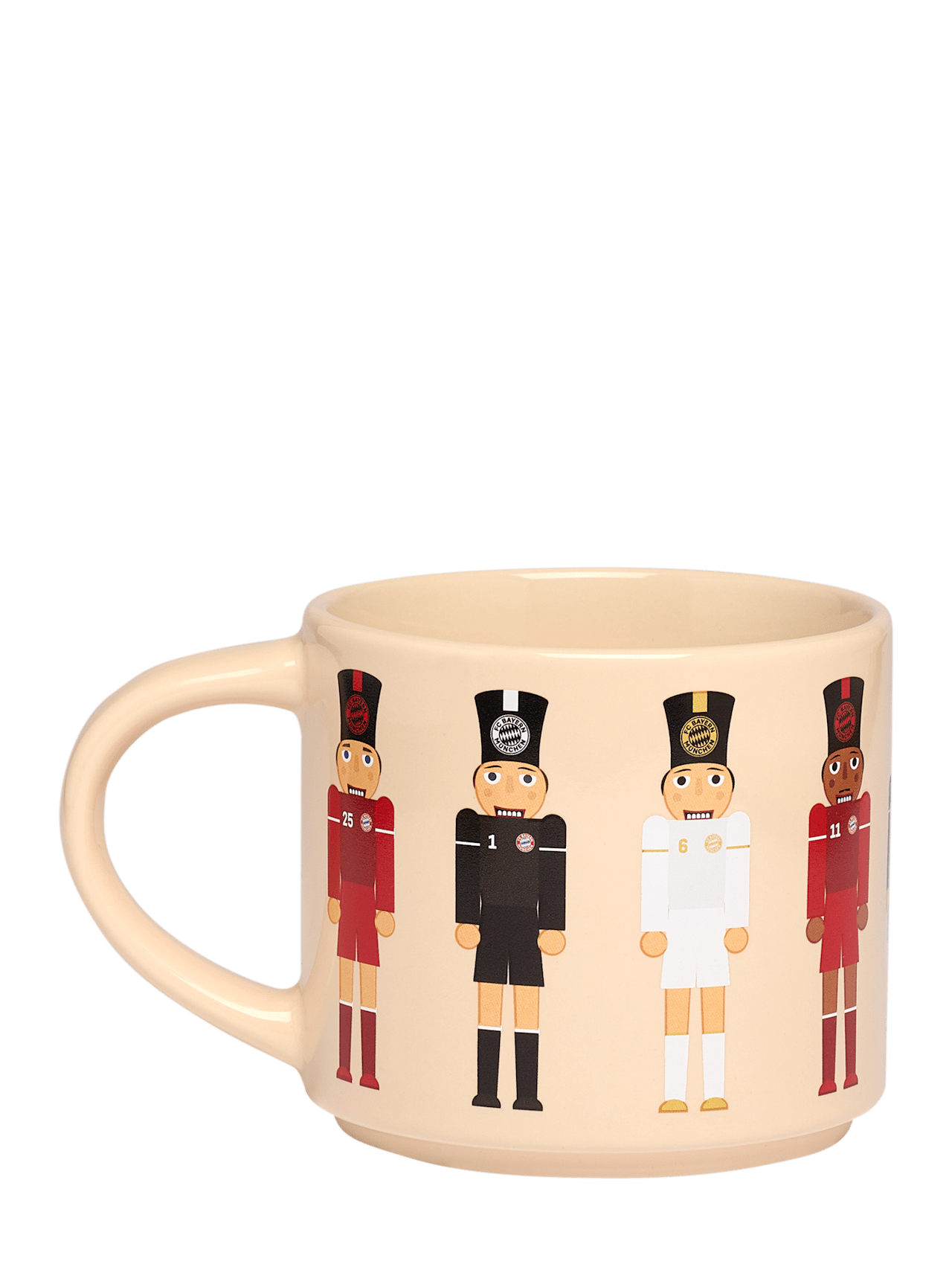 Taza navideña de cascanueces detail 3