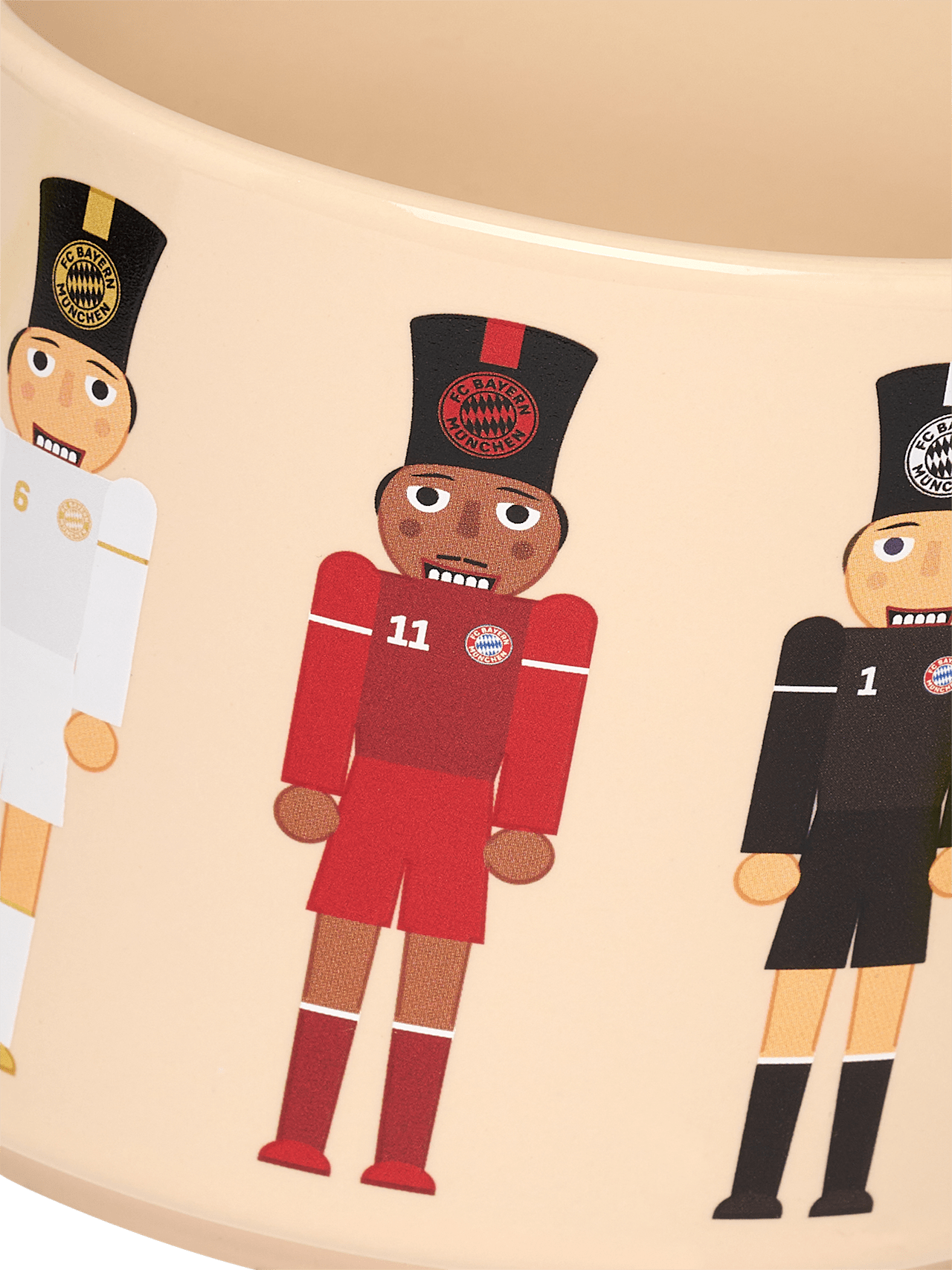 Taza navideña de cascanueces detail 5