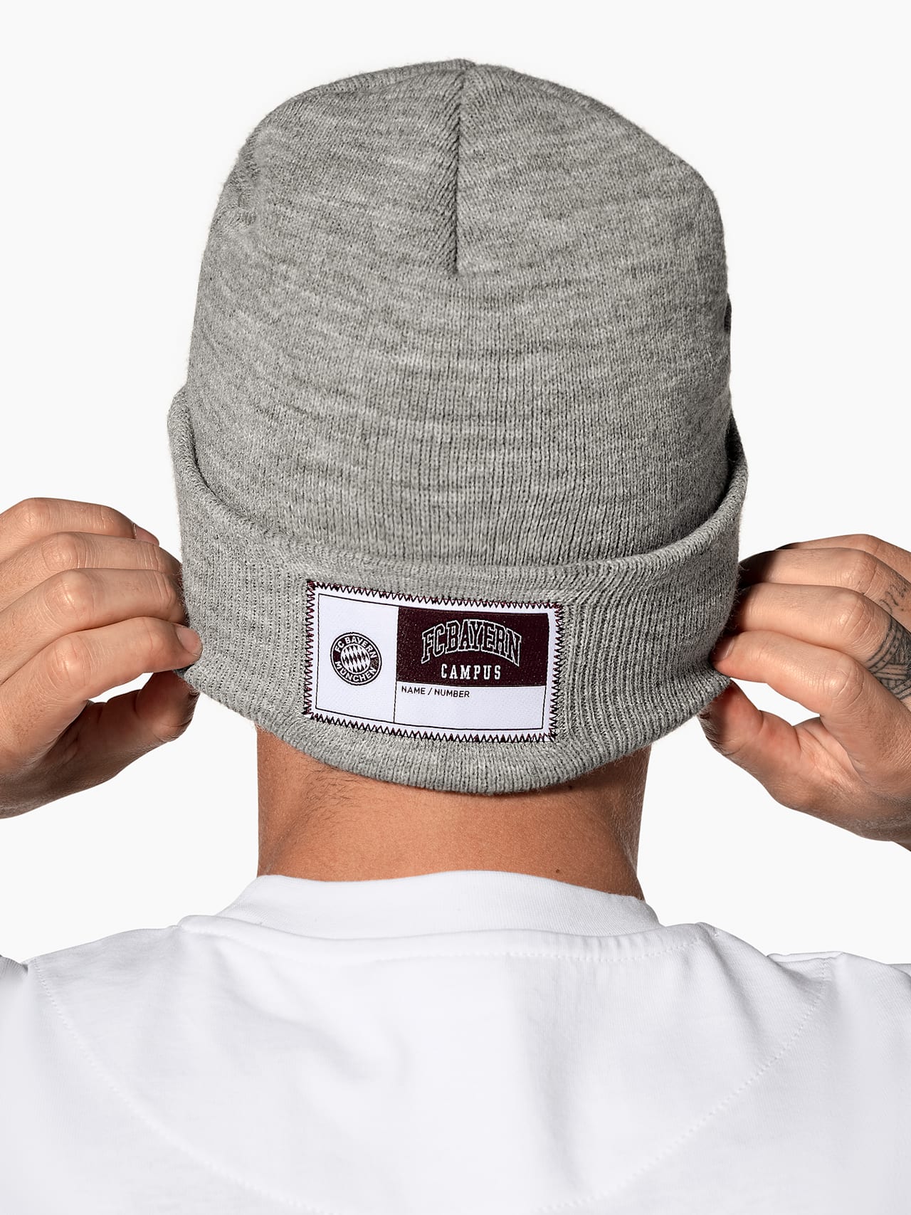 Campus beanie detail 3