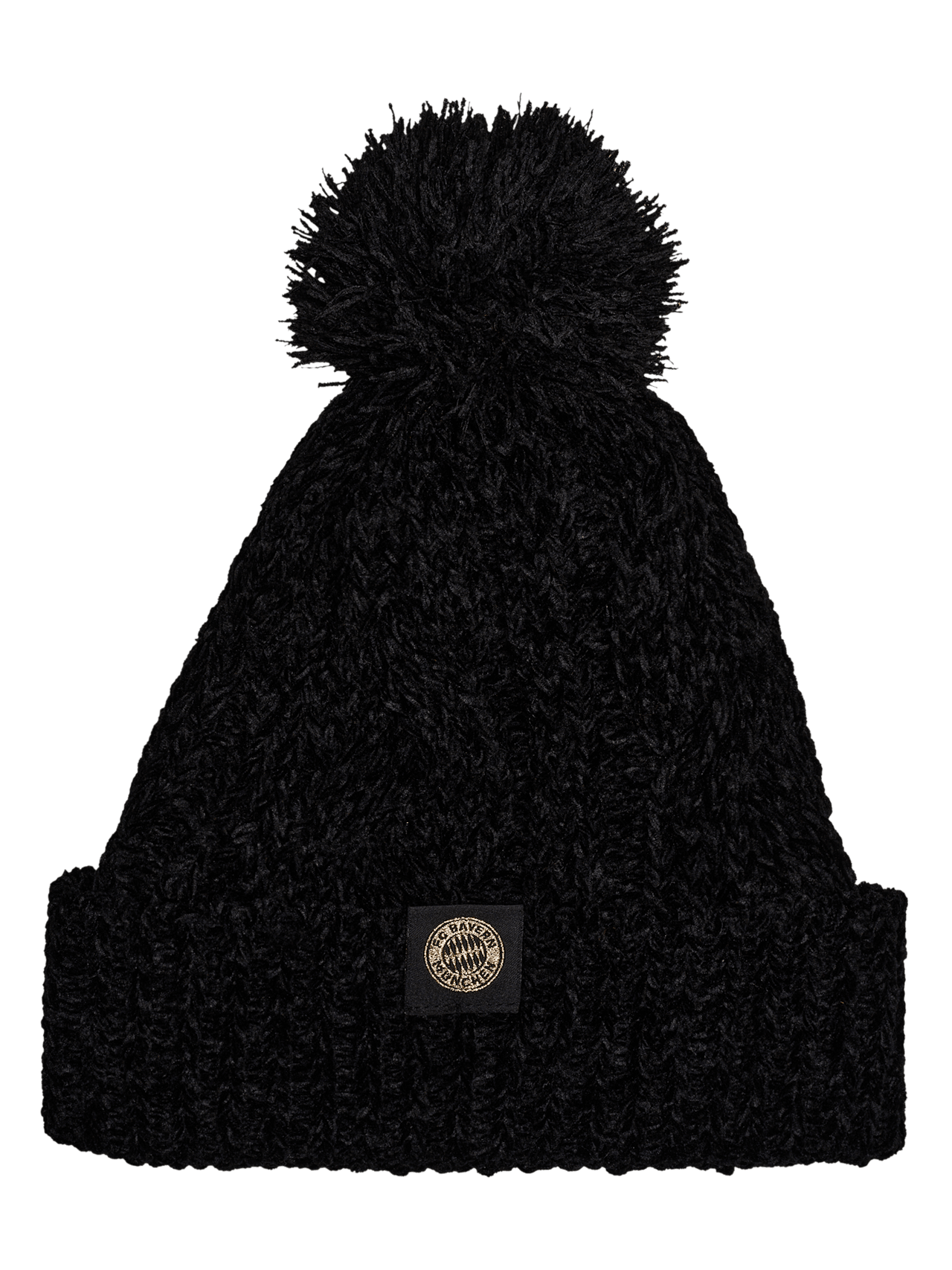 Cappello a pompon a punto cordoncino detail 1