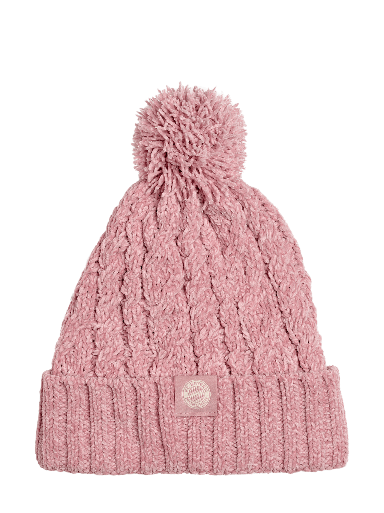 Cappello a pompon a punto cordoncino detail 1