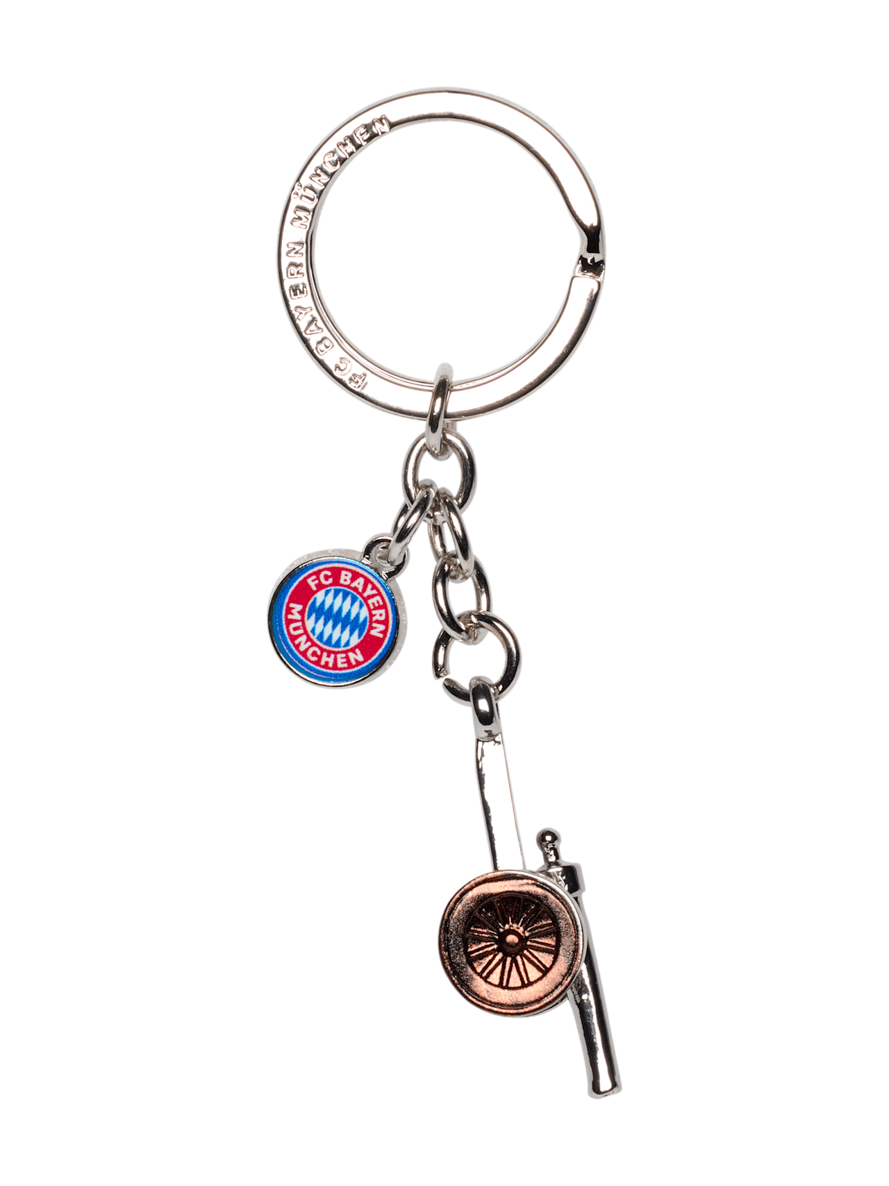 Porte-clés canon du buteur detail 2