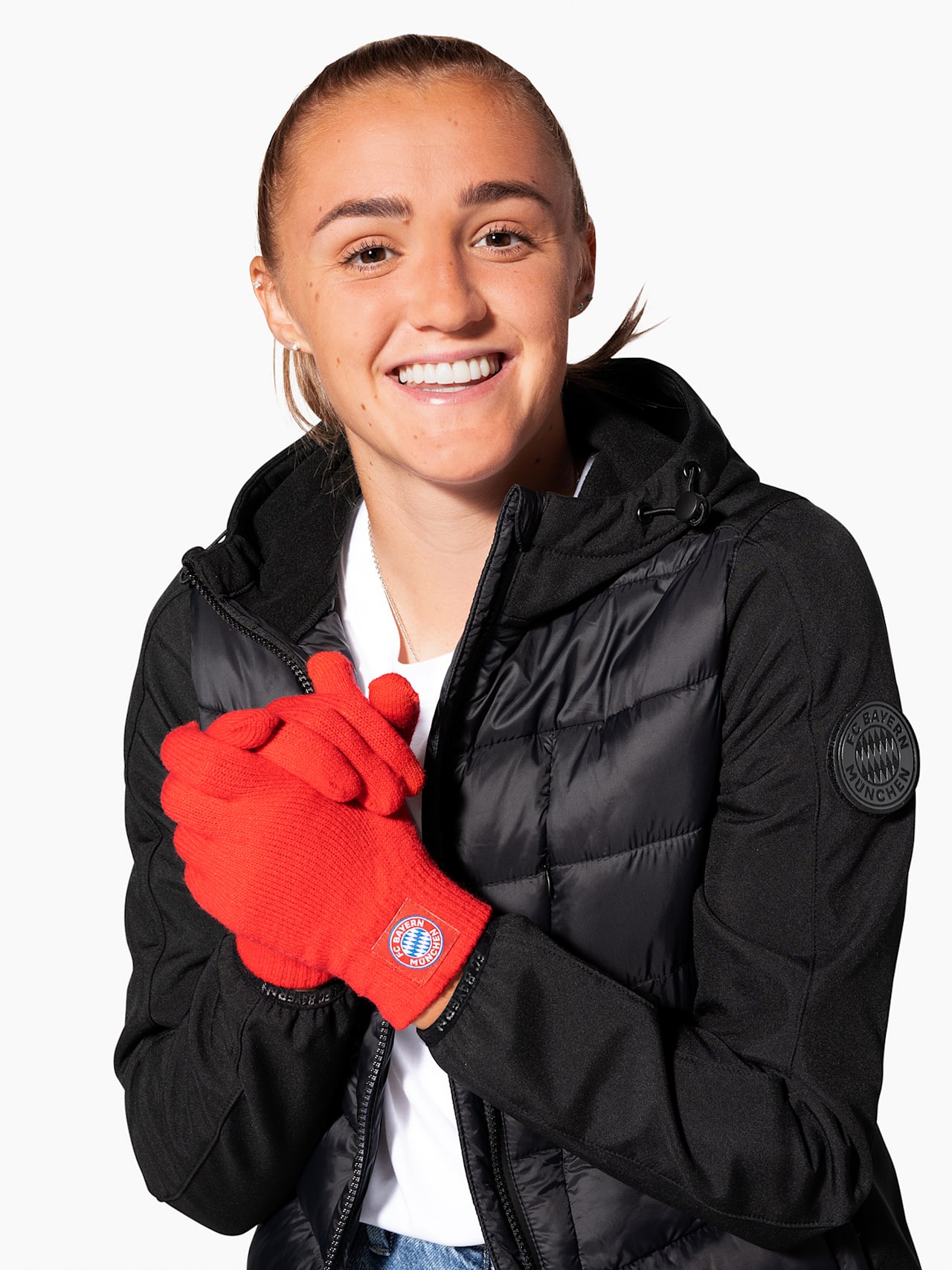 Gants tricotés avec Touch detail 6