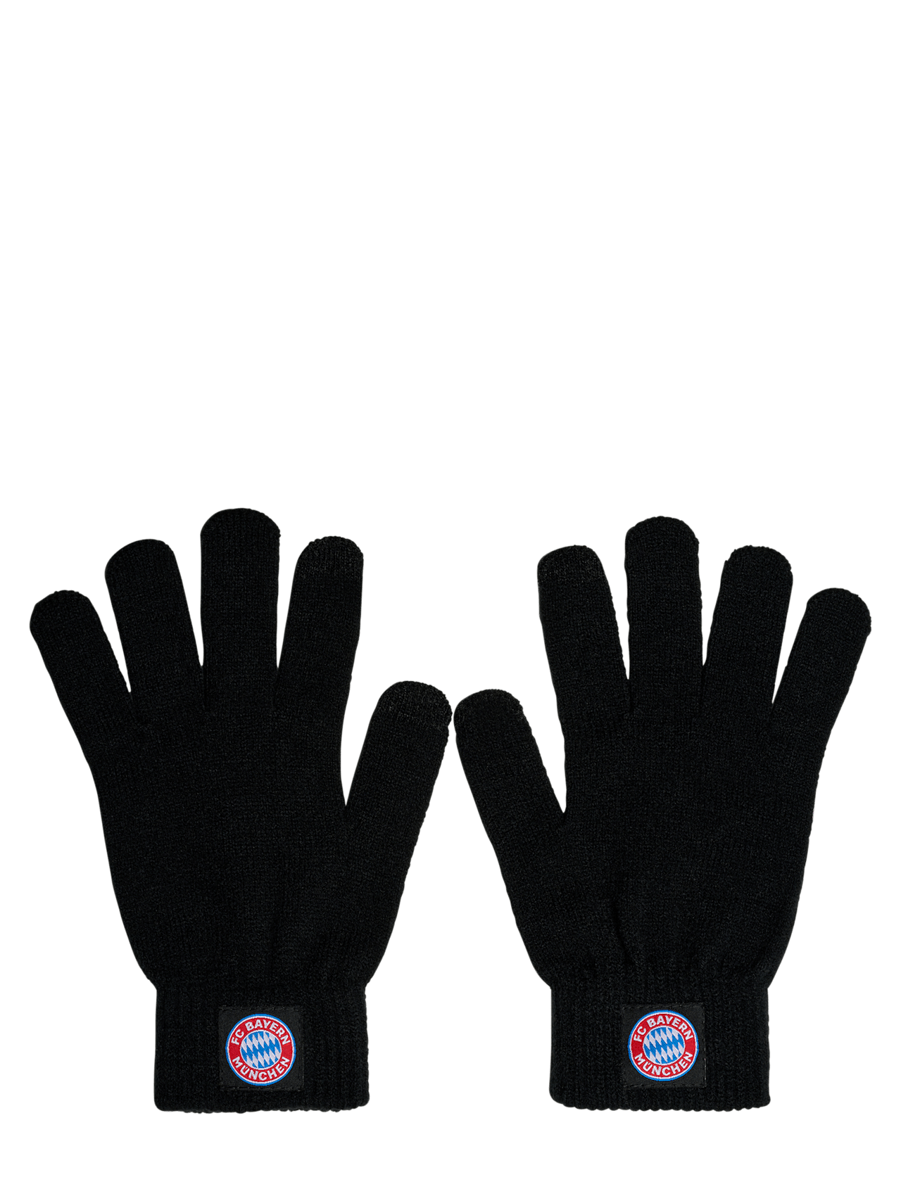 Knitted glove with Touch detail 2
