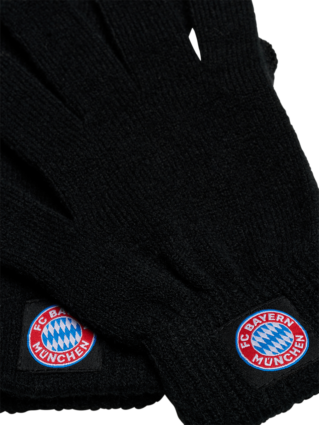 Knitted glove with Touch detail 3