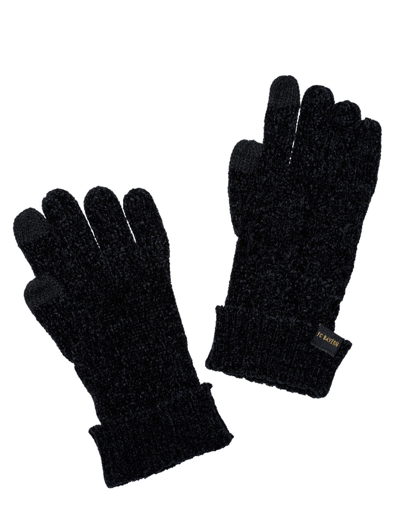 Guantes de punto con patrón trenzado detail 3