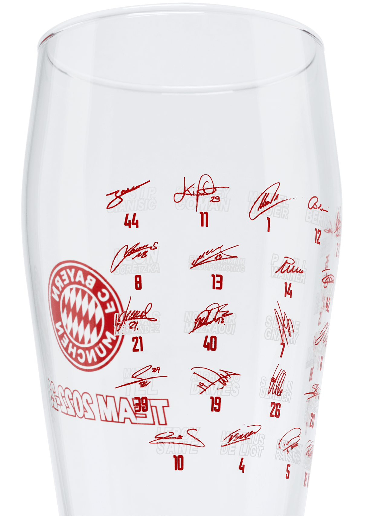 Weißbierglas Signature 2022-23 detail 2