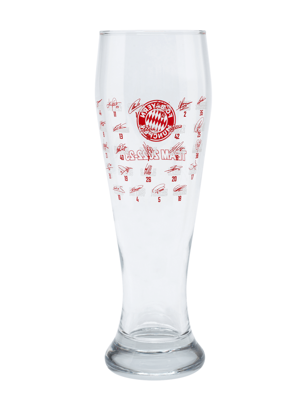 Weißbierglas Signature 2022-23 detail 3