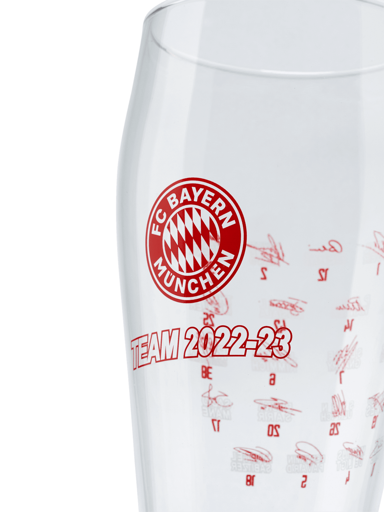 Weißbierglas Signature 2022-23 detail 4