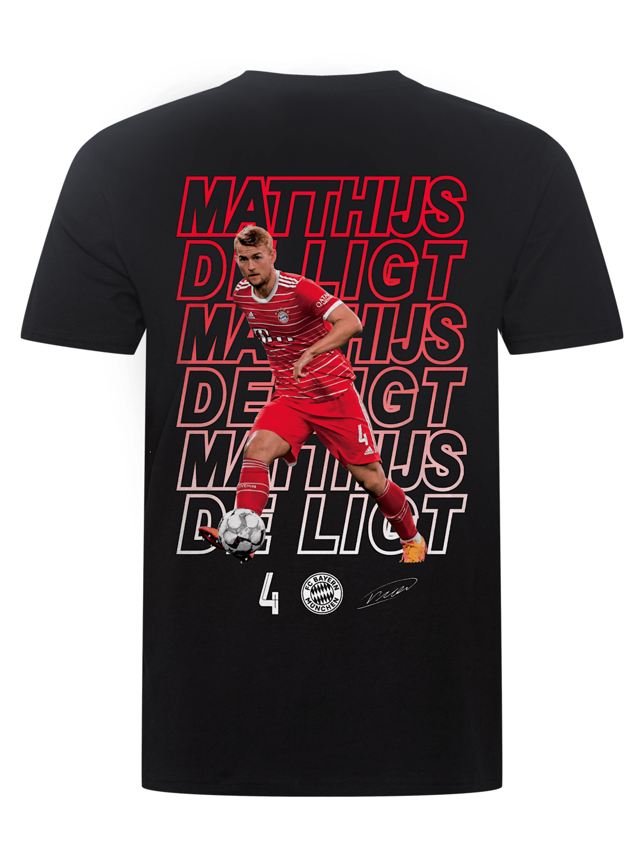 T-Shirt De Ligt detail 2