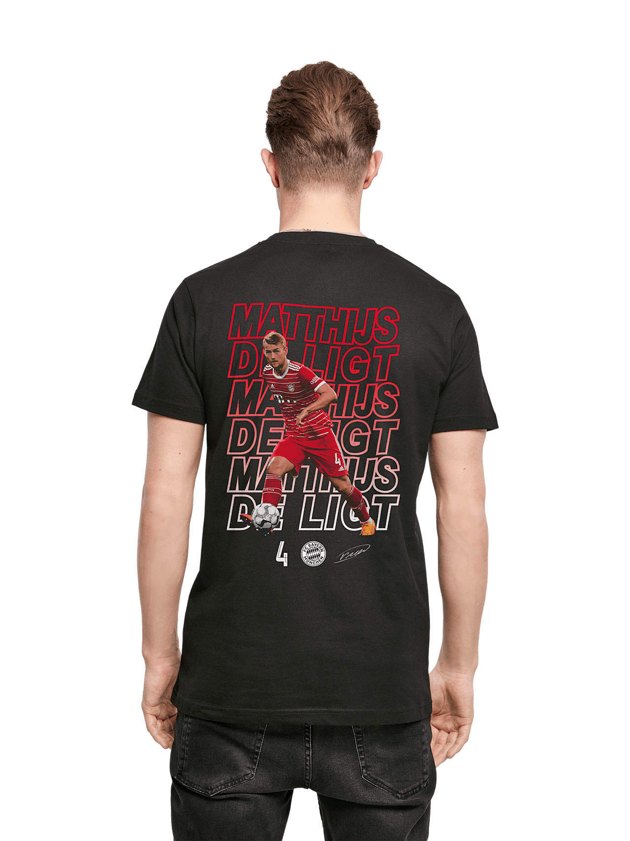 T-Shirt De Ligt detail 5