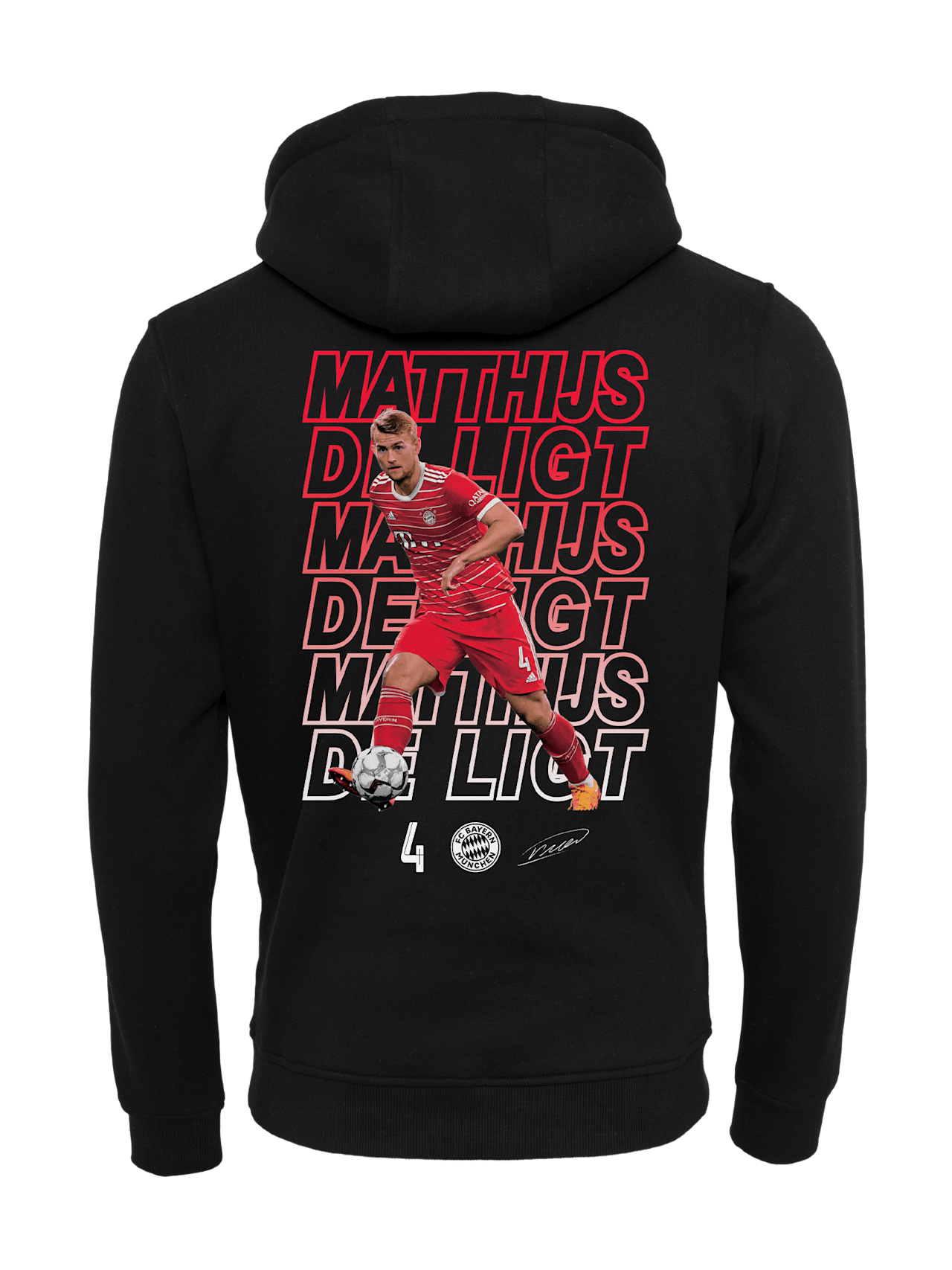 Hoodie De Ligt detail 2