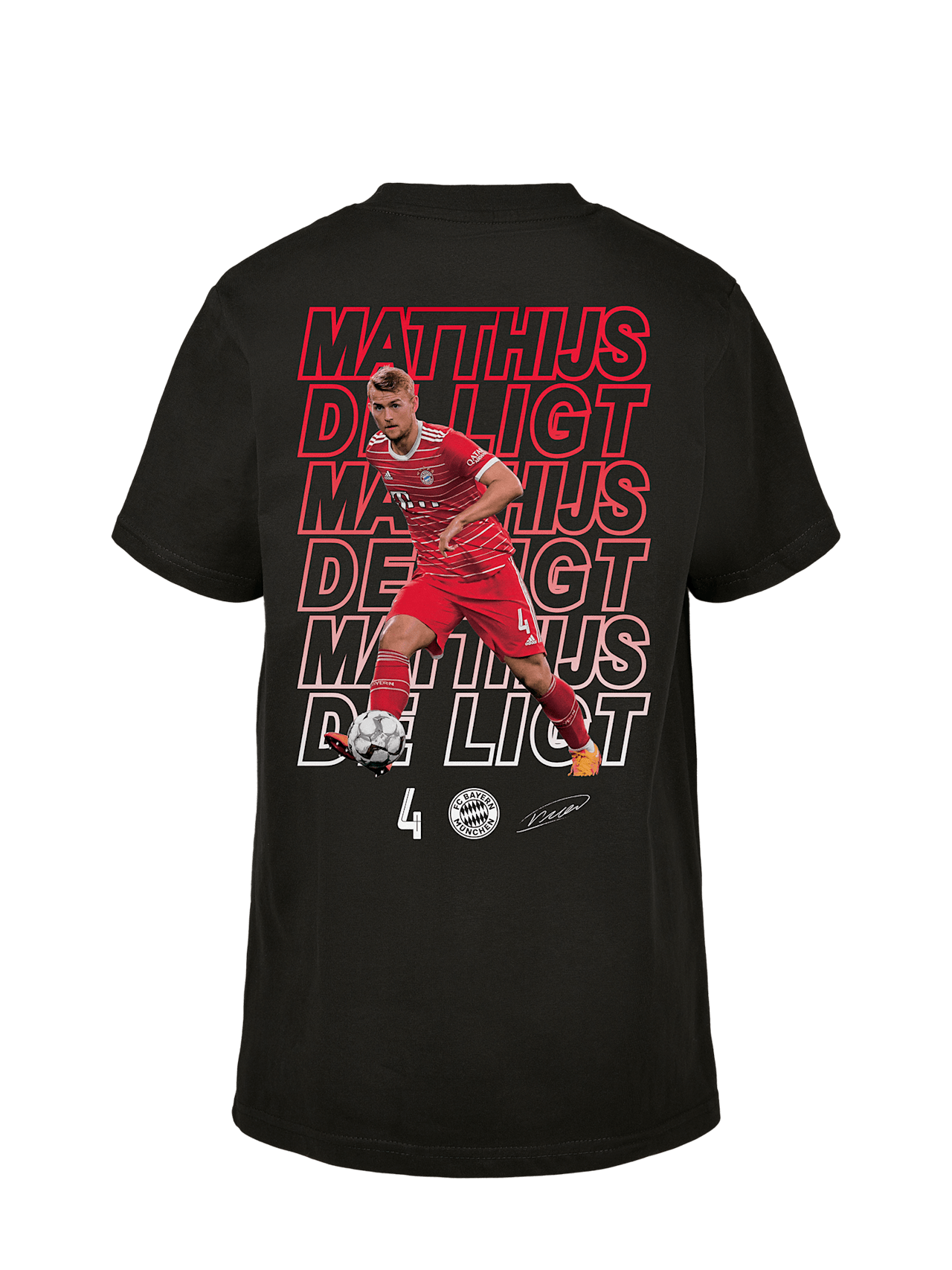 T-Shirt De Ligt detail 2