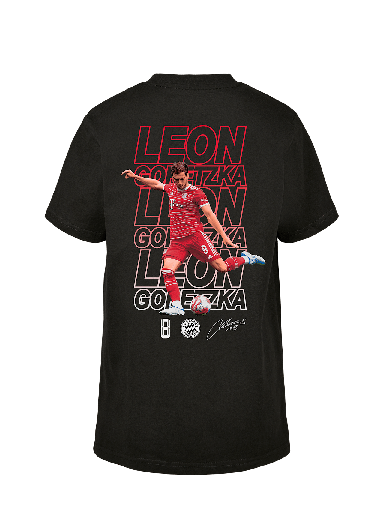 Goretzka T-shirt detail 2