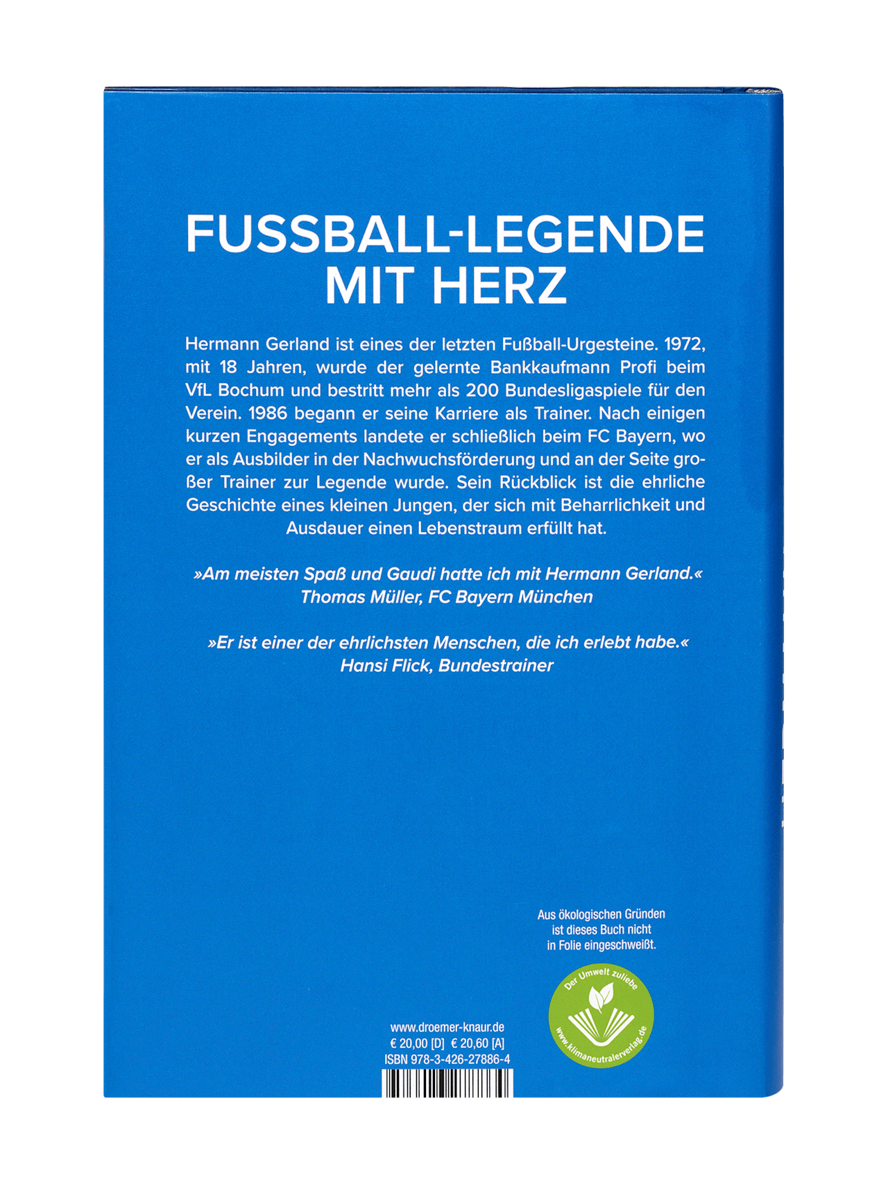 Buch H. Gerland: Immer auf'm Platz detail 2