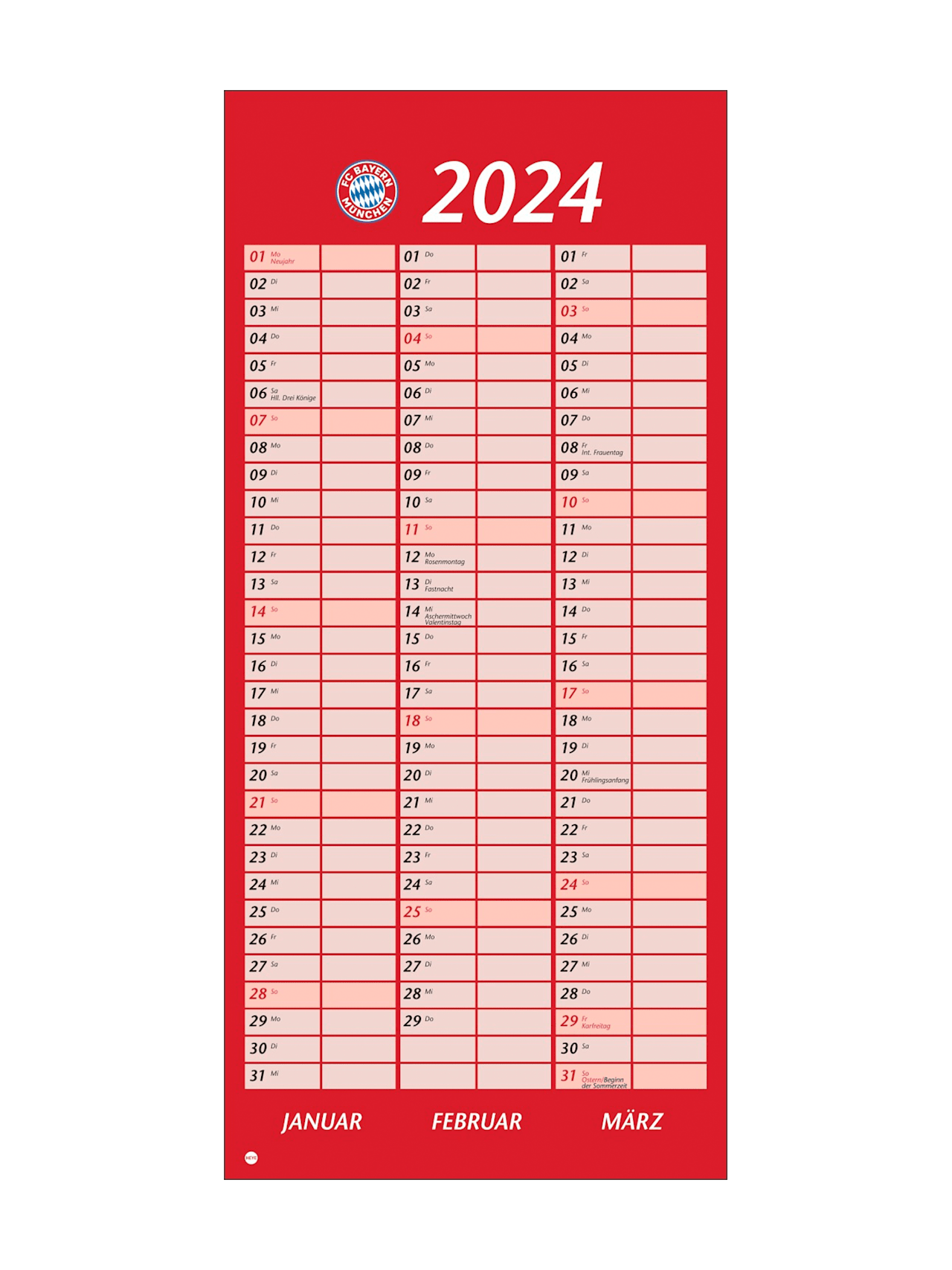 Fan planner 2023 detail 2
