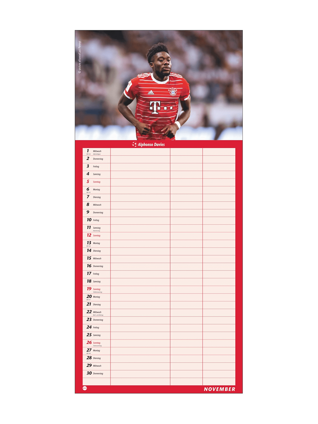 Fan planner 2023 detail 8