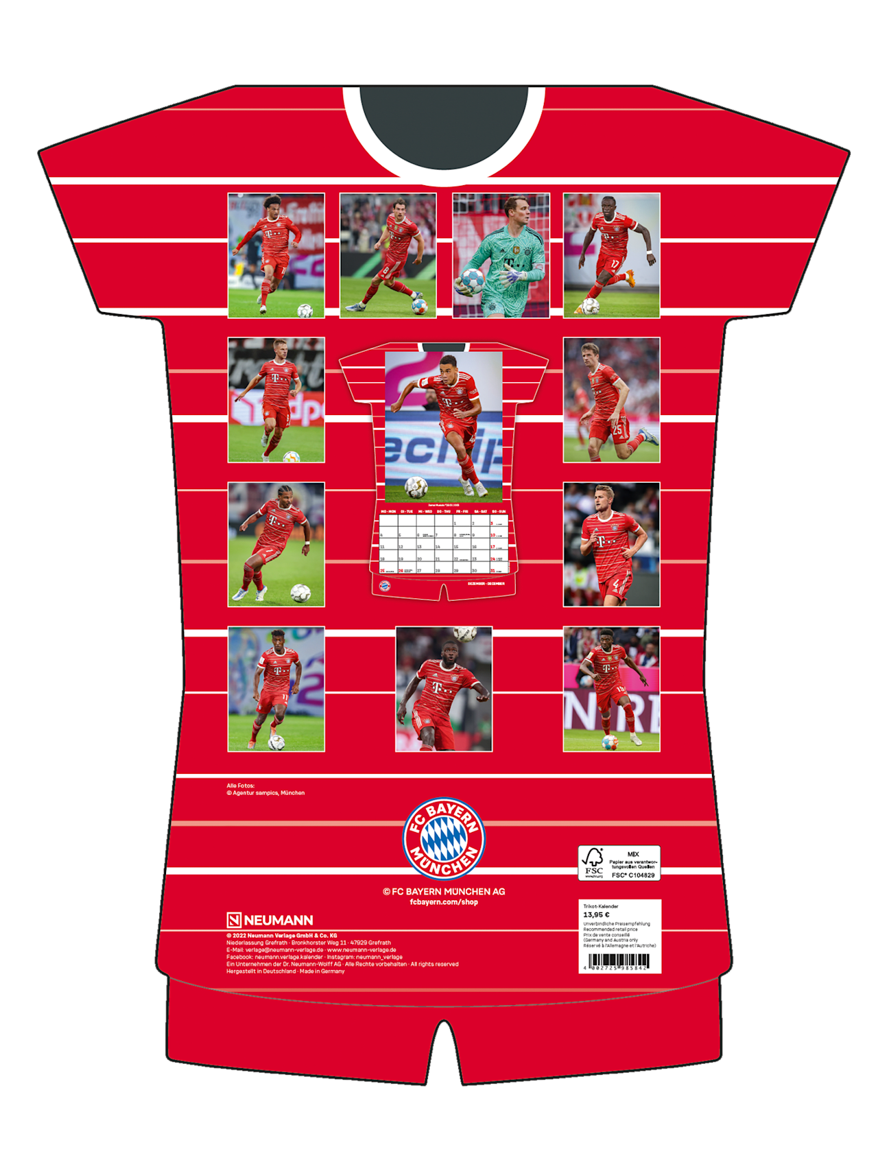 Kit calendrier 2023 detail 2