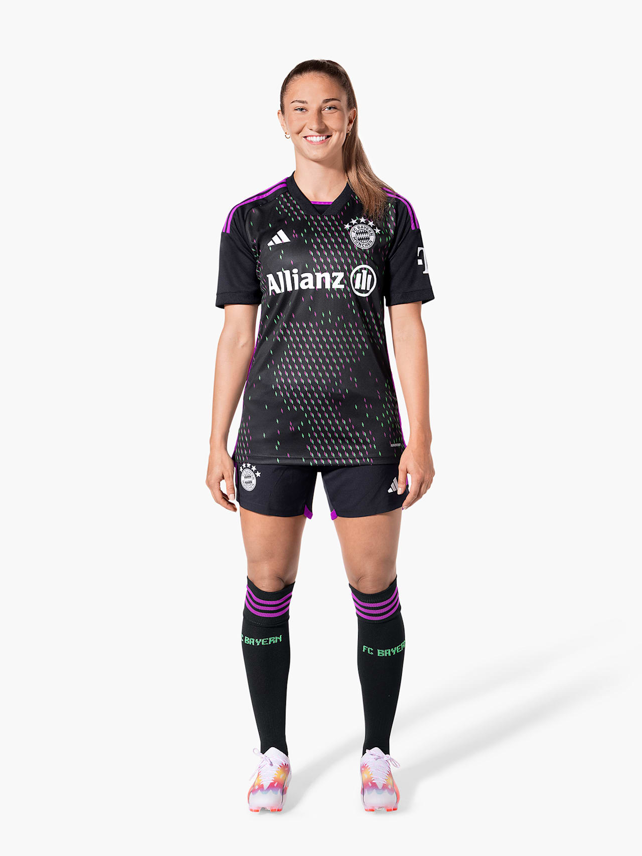Frauen Trikot Away Allianz 23-24 detail 3