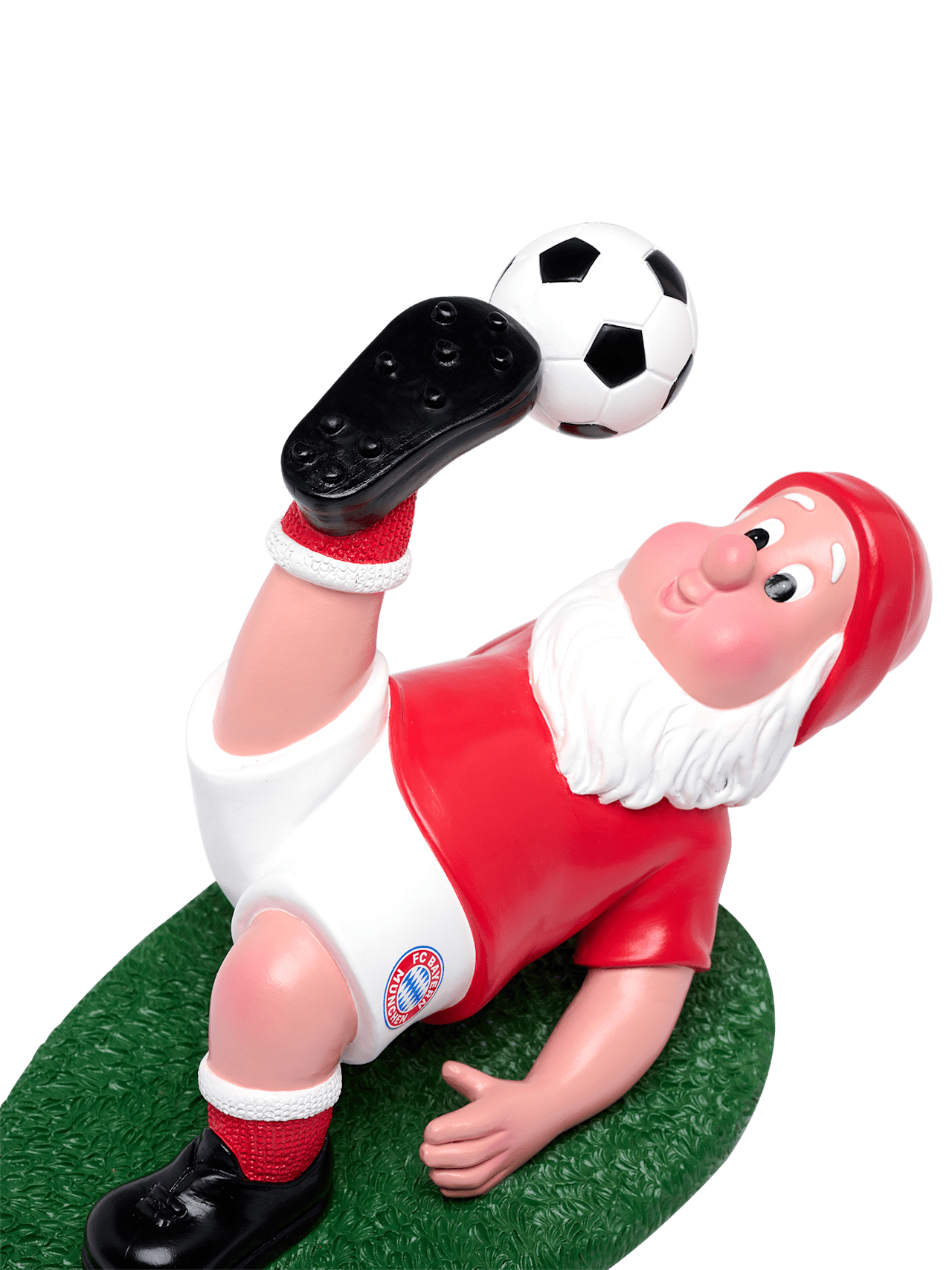 Garden gnome overhead kick detail 2