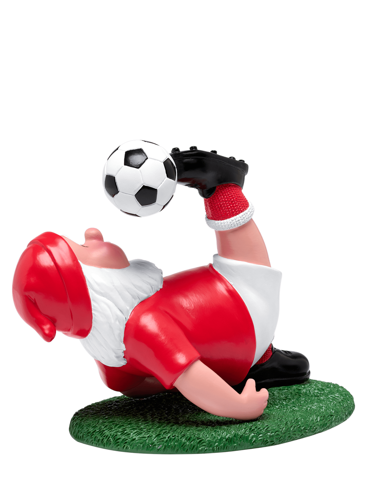 Garden gnome overhead kick detail 3
