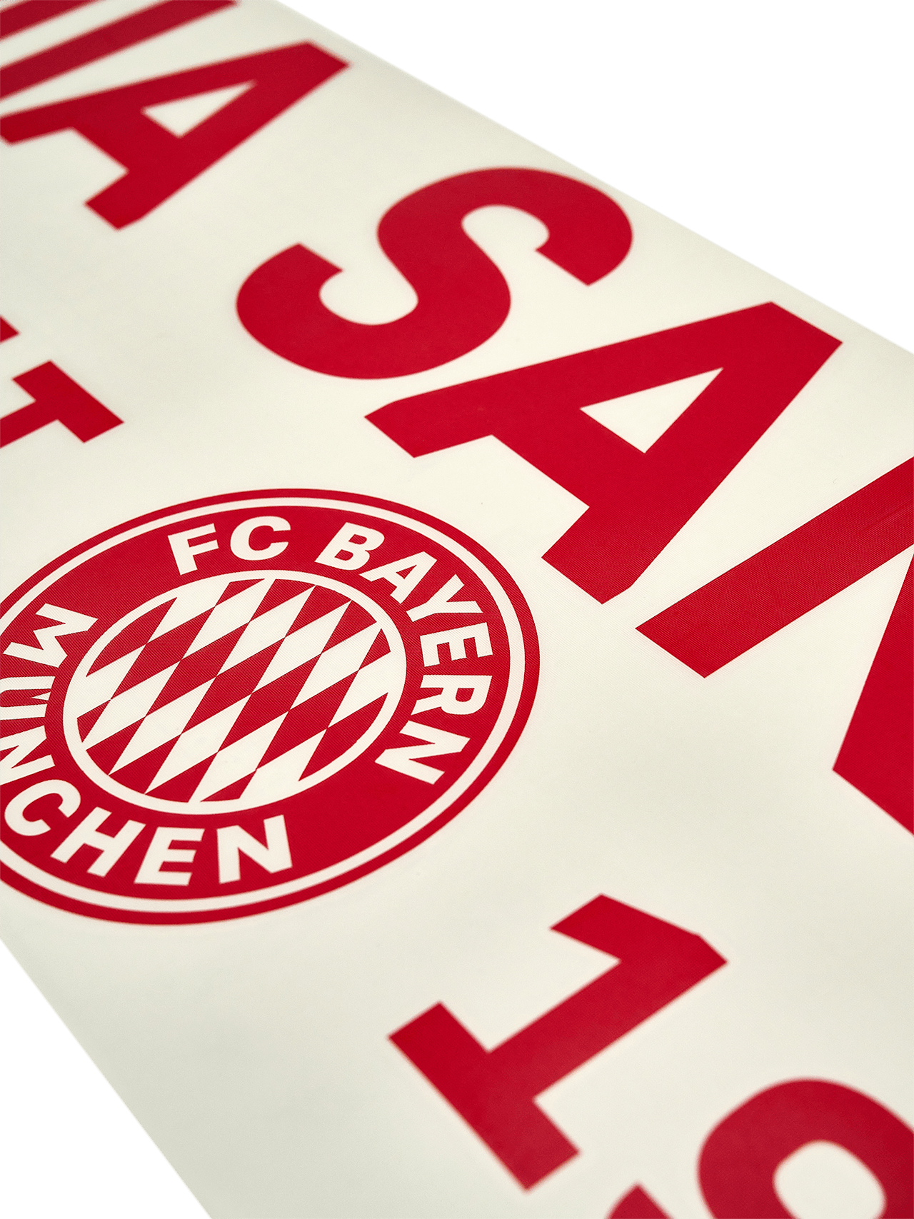 Rear window sticker Mia san mia detail 2