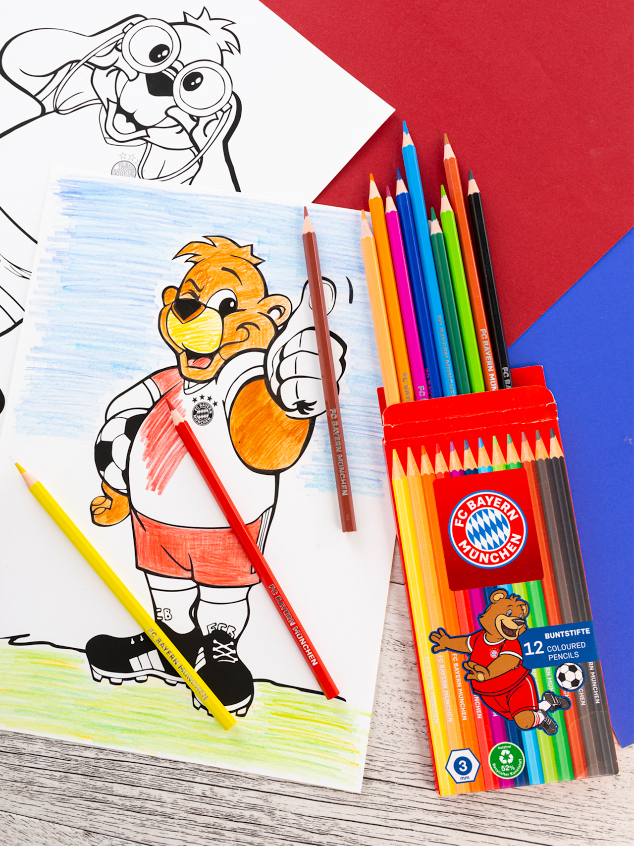 Juego de lápices de colores de 12 detail 6
