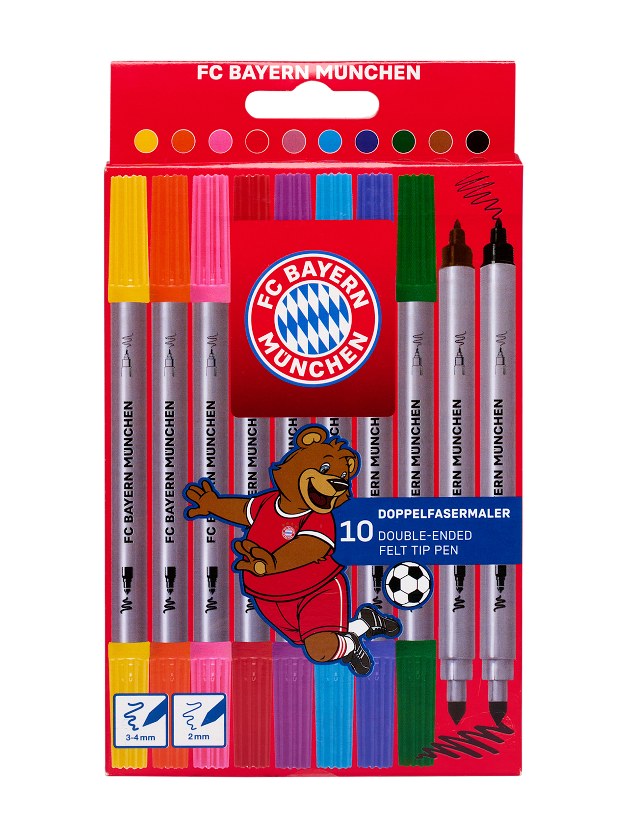 Kinder Doppelfasermaler 10er-Set 1