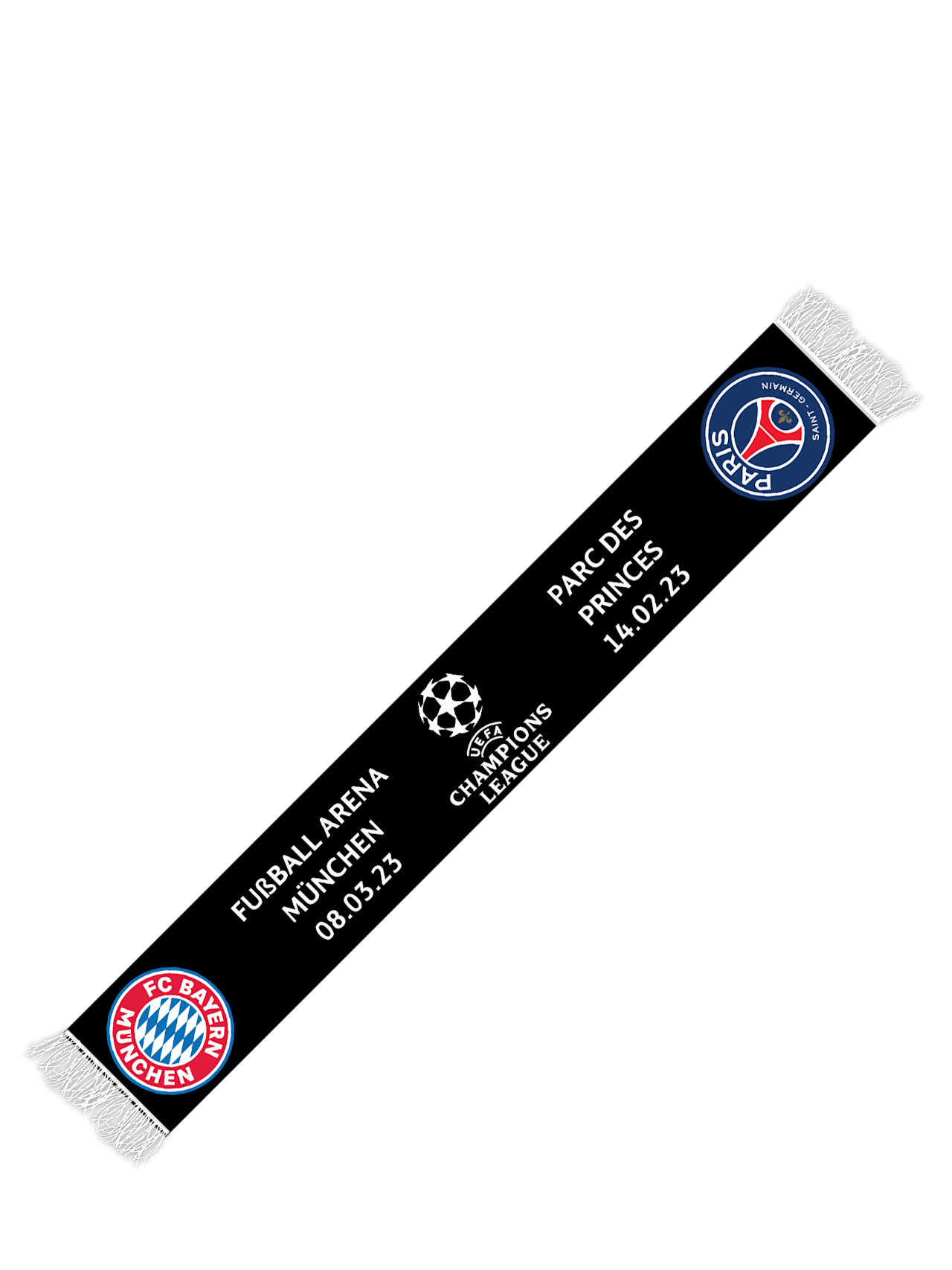 Scarf UCL Achtelfinale PSG detail 2