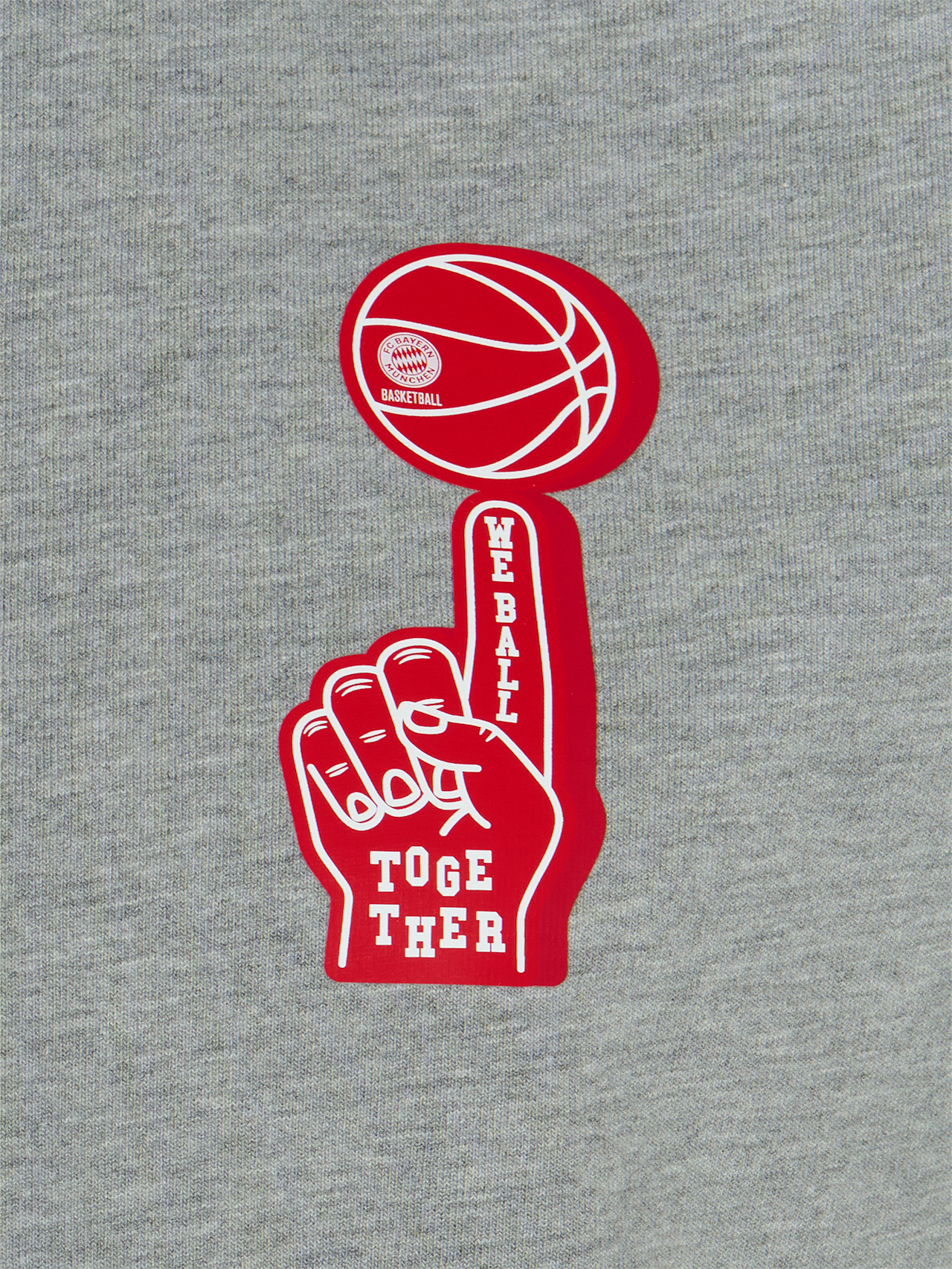 Basketball T-Shirt Foam-Finger detail 3