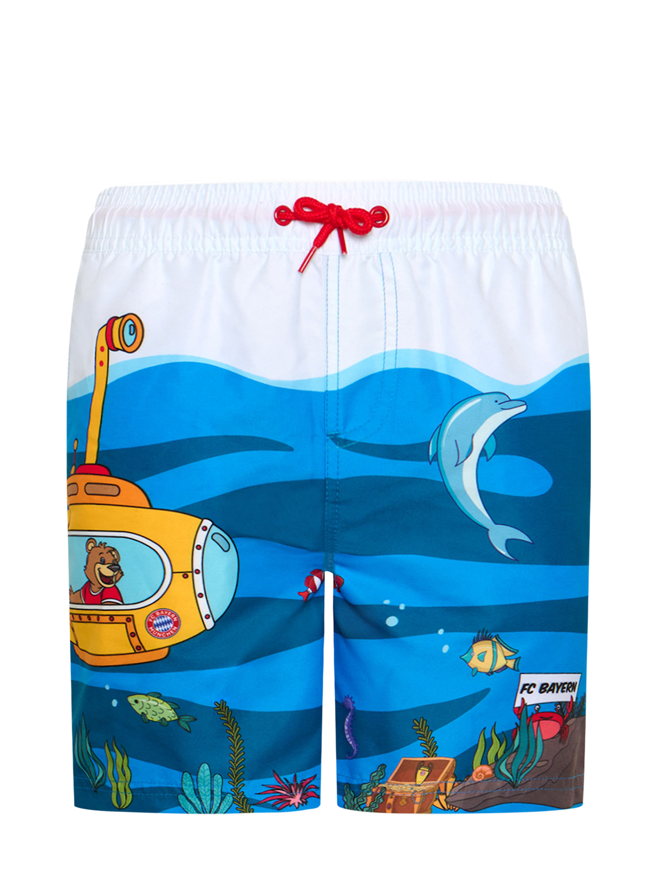 Badehose Berni im Meer detail 1