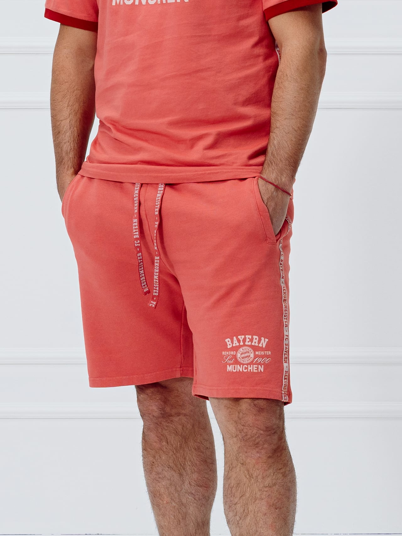 Pantaloncini felpati Rekordmeister detail 6