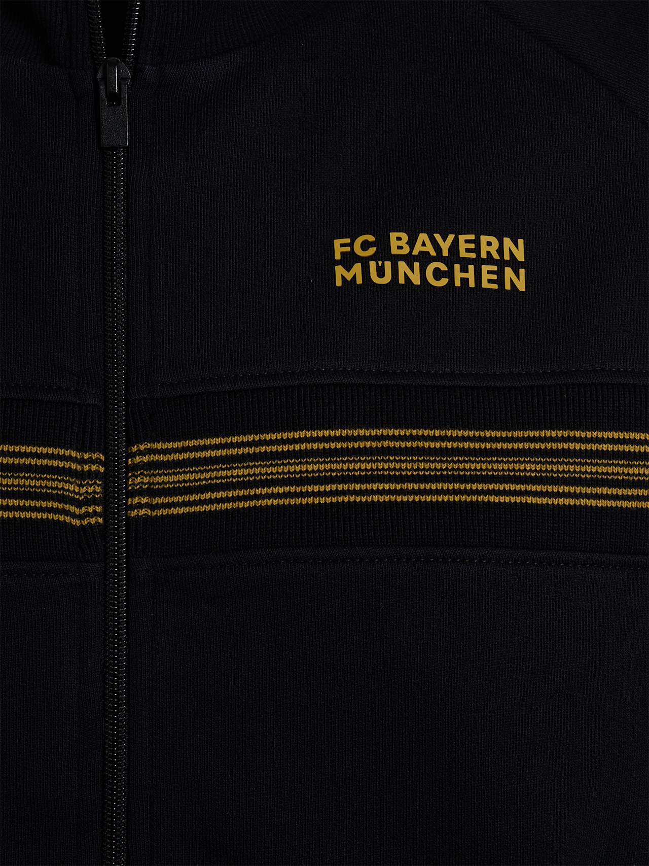 Trainingsanzug Black & Gold detail 5